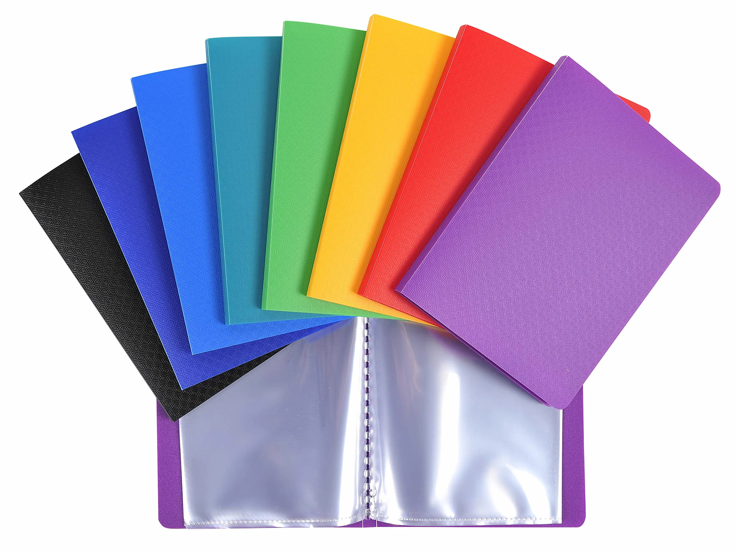 Exacompta Protège-documents Pocket OPAK 20 pochettes cristal lisse 40 vues 11 x 15cm 12,5 x 16,5cm polypro semi-rigide