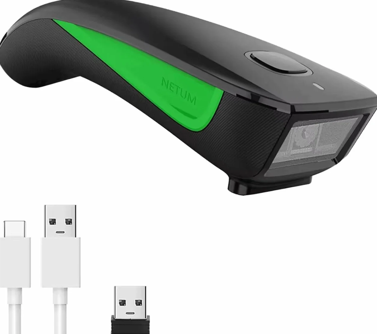NETUM C740 Bluetooth Barcode Scanner sans Fil 1D pour Tablette iPhone iPad Android iOS PC POS