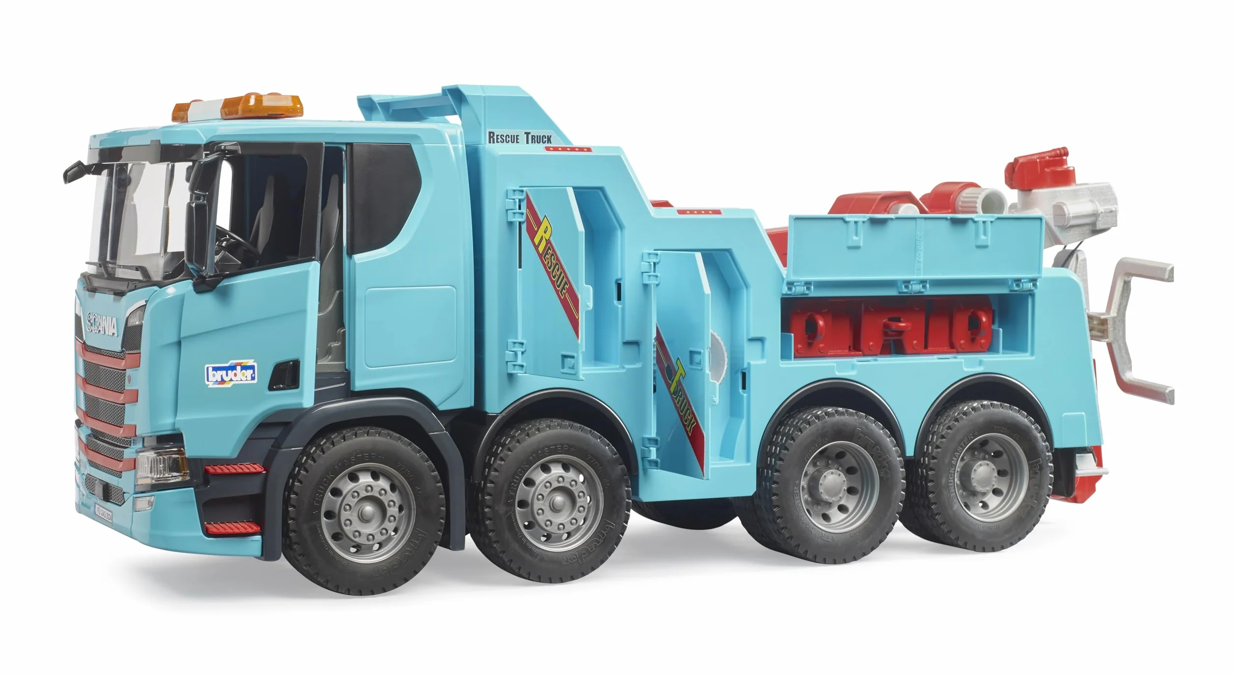 Bruder 03553 Scania Super 560R Camion de dépannage avec Module lumière et Son - 1:16
