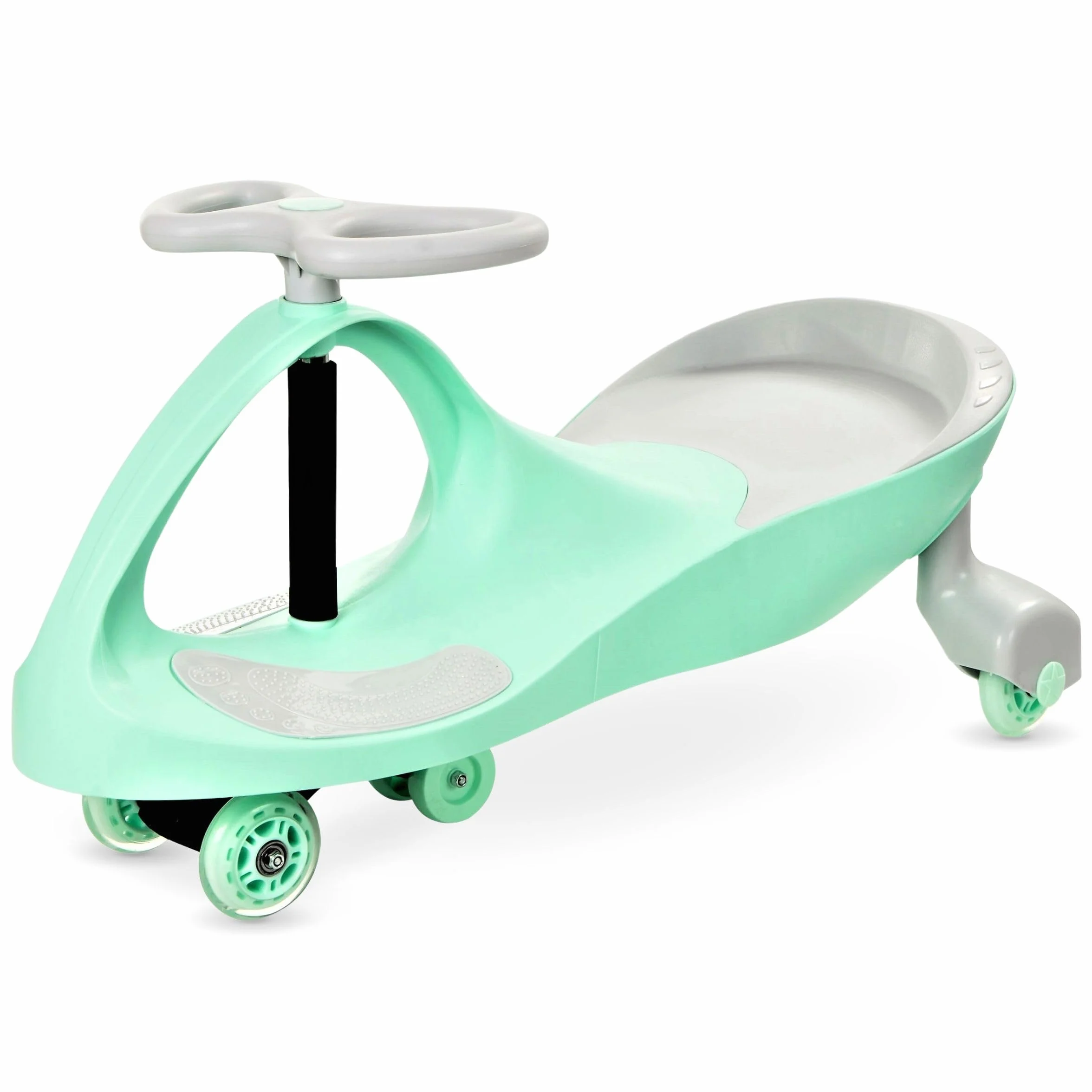 TWISTCAR Porteur pour Enfant 3+ Ans, Voiture Twist avec Volant et Roues Caoutchouc Lumineuses - 120 kg