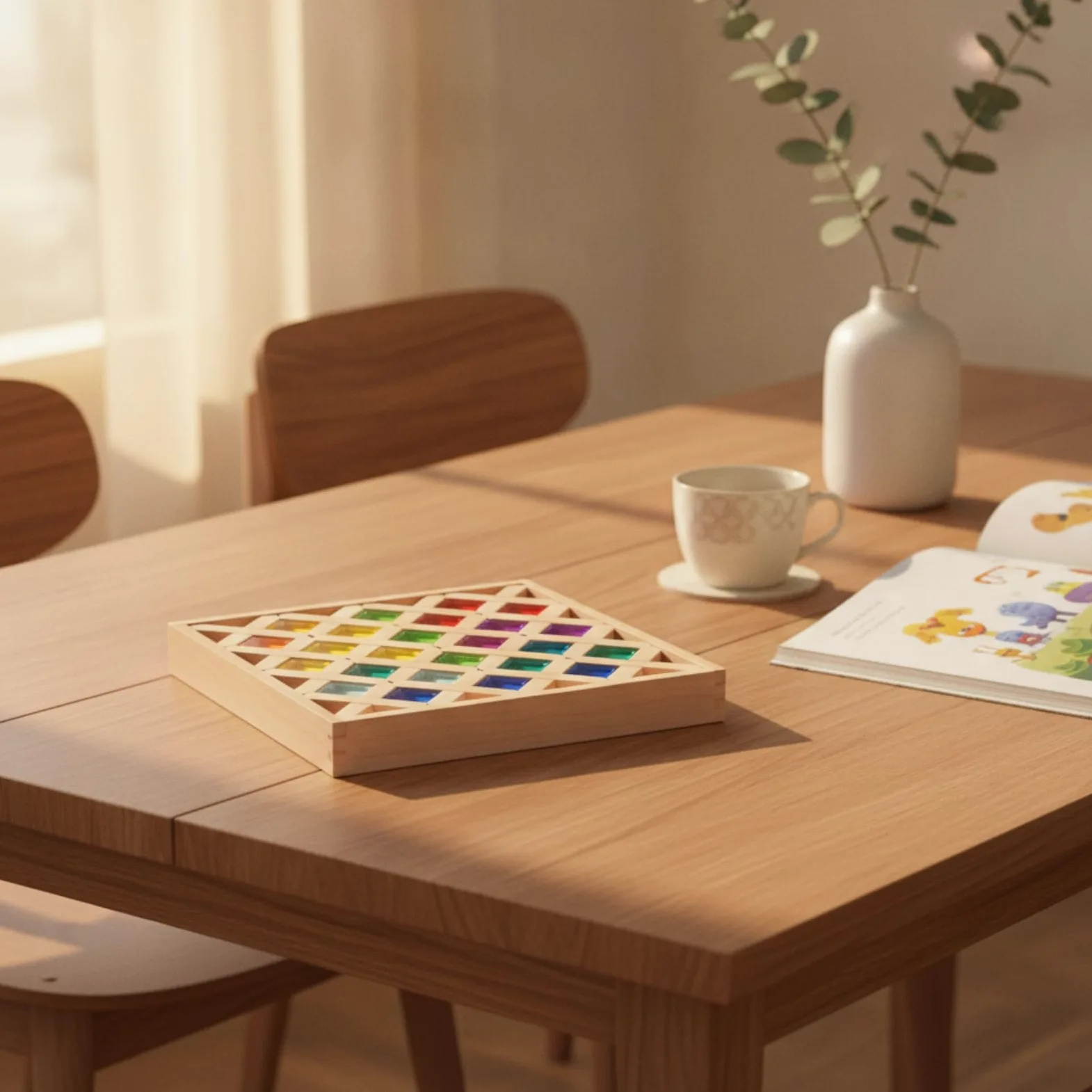 Puzzle en Bois Motricité Fine Jeu Tri Formes Adapté à Petites Mains Jouet Tri Formes pour Tout-Petits, Bébés, Maison, Crèche, Maternelle, Blocs De Construction