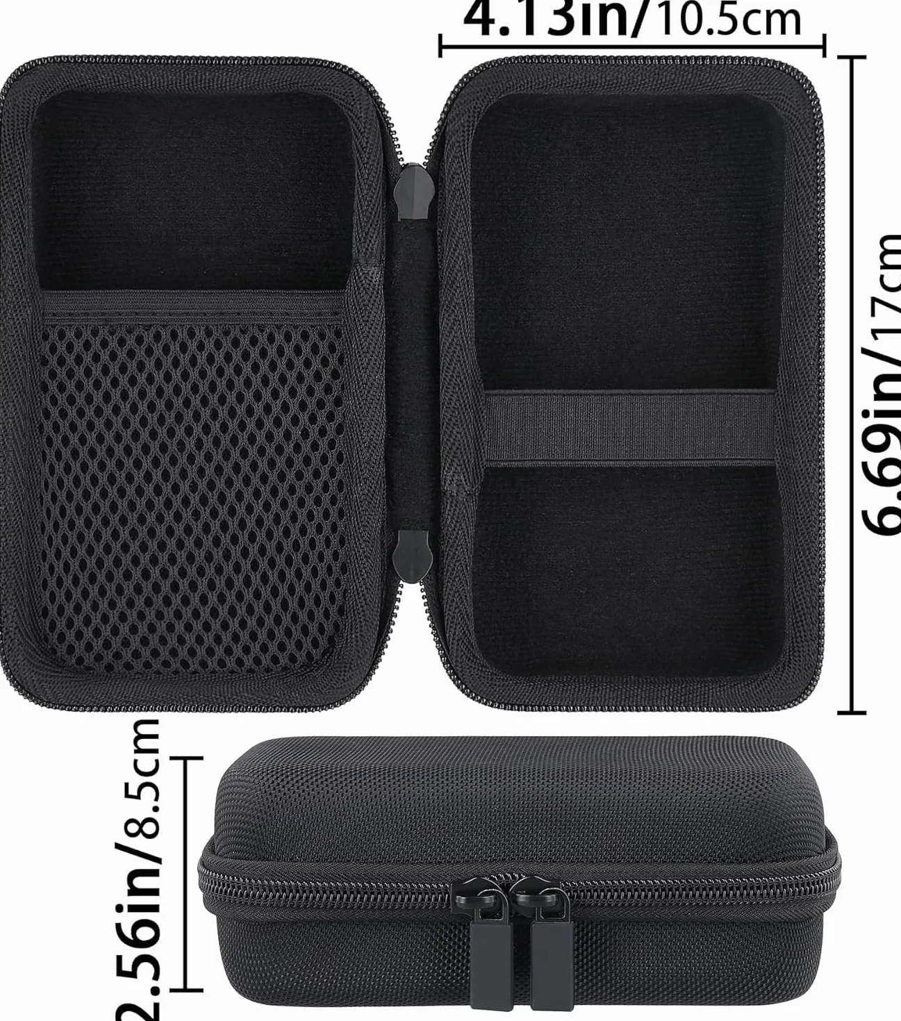 co2CREA Dur Étui de Voyage Rigide pour Zoom R4 MultiTrak Enregistreur Portable Audio