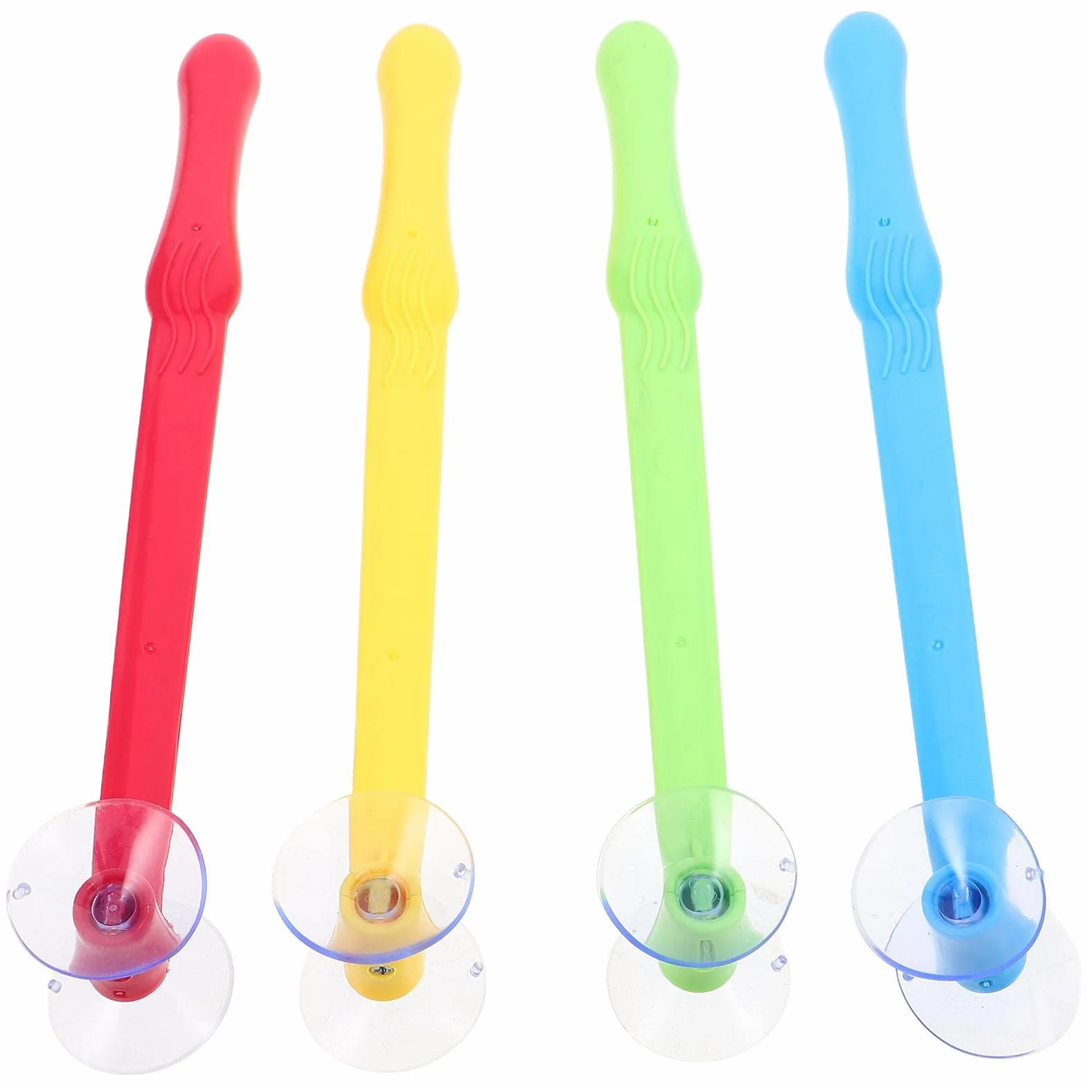 Lot De 4 Marteaux Ventouse Jouets D'Éveil Motricité Réaction Éducatif Multicolores