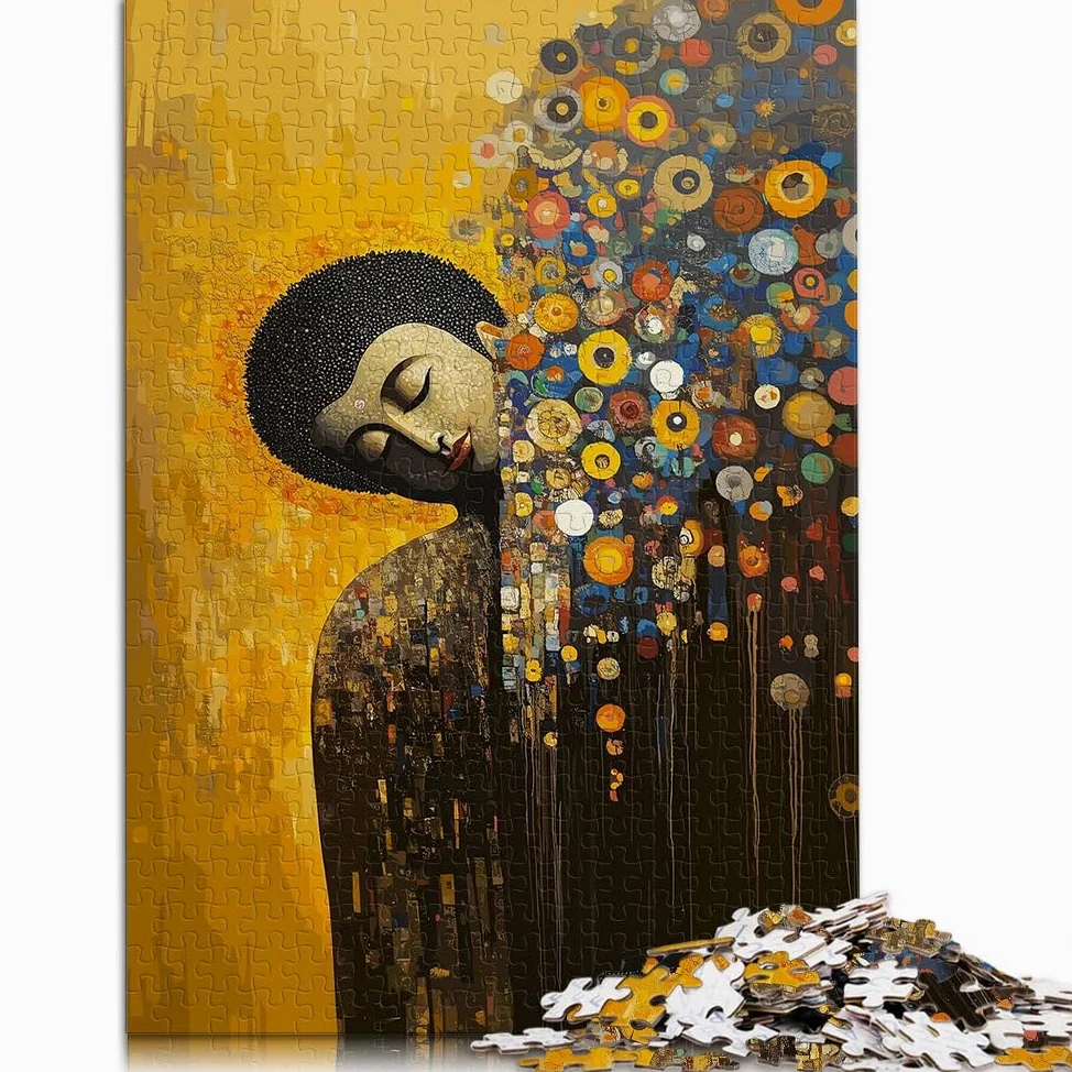 Puzzle Adulte 2000 pièces Bouddha présent Aidez Le Cerveau à exercer des Jouets addictifs pour cultiver la Patience Une œuvre d'art 70x100cm