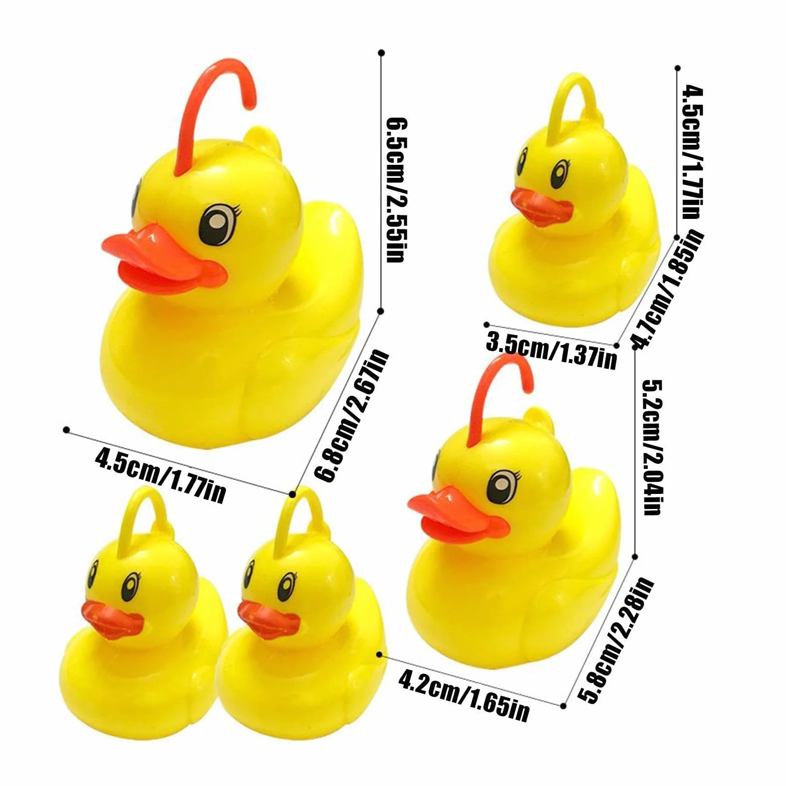 Jouet de pêche ABS Canard pour bain plage extérieur