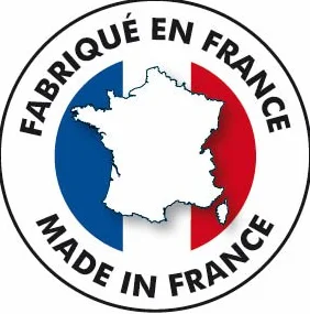 Étiquettes tissées personnalisées vintage - ruban nominatif marquage vêtements fond blanc texte bleu