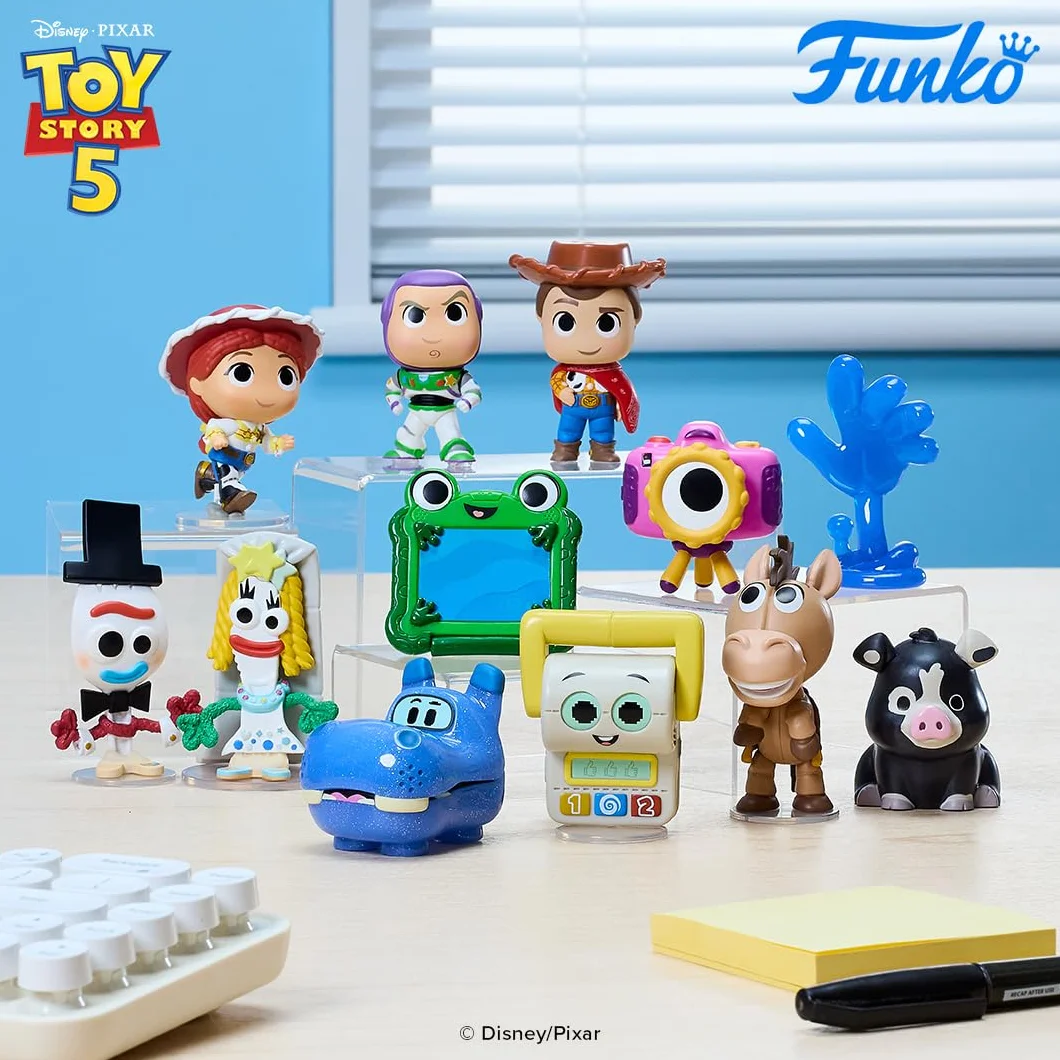 Funko Mystery Mini Toy Story 5 Woody Buzz l'Éclair Lilypad Figurine Vinyle 1 sur 12 à Collectionner