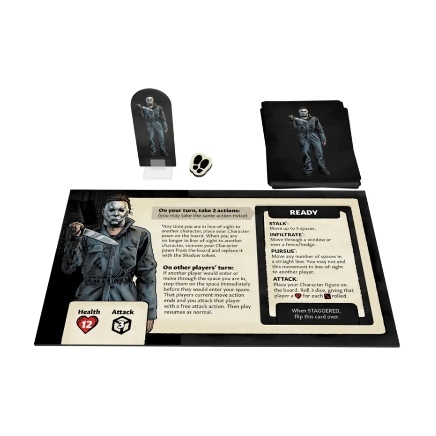 Trick Or Treat Studios Jeu de société d'Halloween pour 2 joueurs et plus