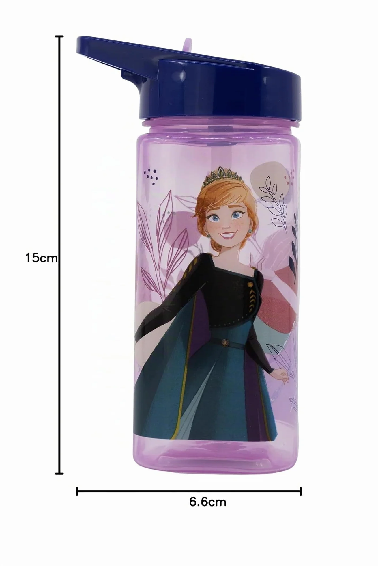 Gourde en Aluminium La Reine Des Neiges 740ml Bouteille Réutilisable avec Bouchon de Sécurité