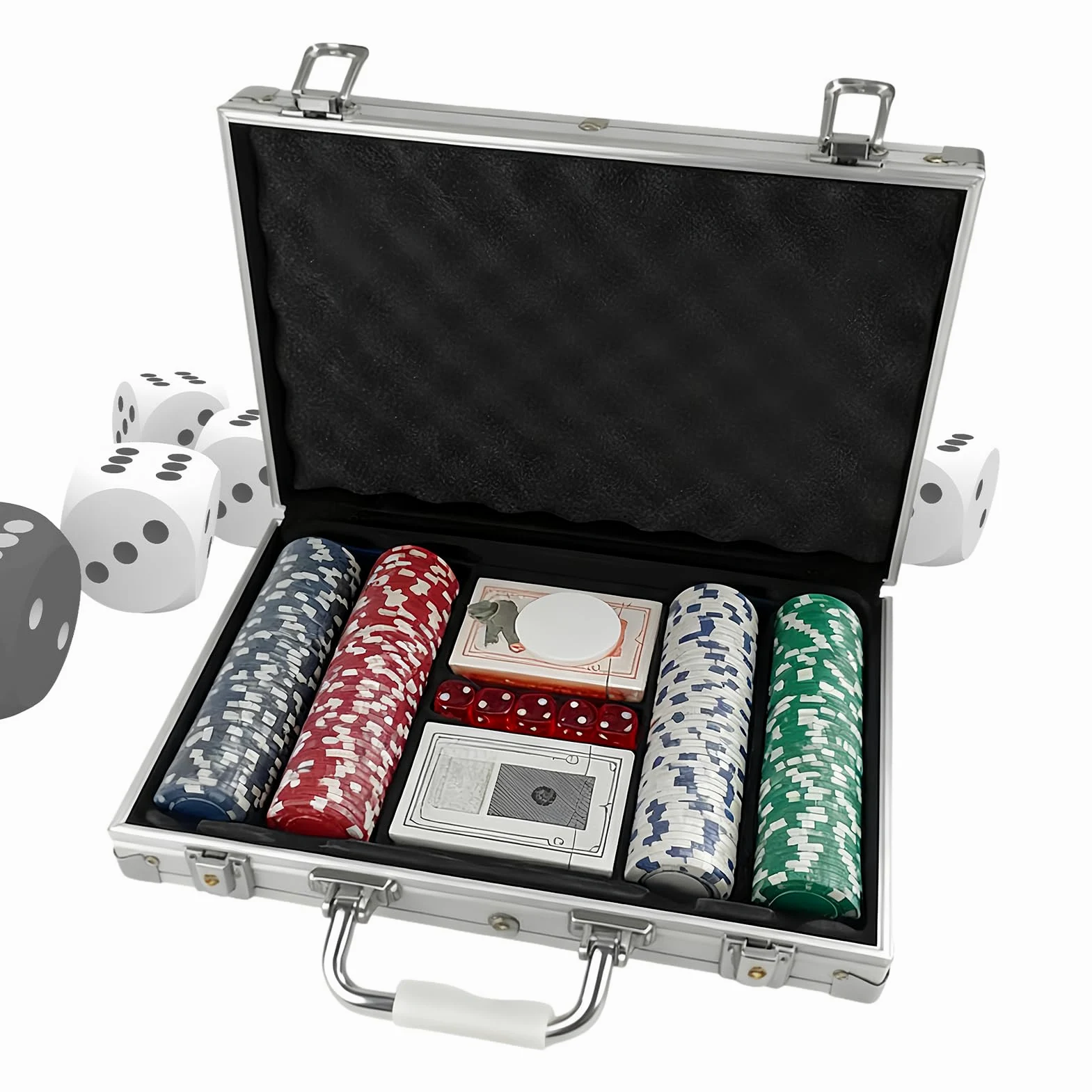 Coffret Jetons Poker Jetons sans, Idéal pour Joueurs Passionnés | Jetons De De Société Adultes, Soirées Familiales, Réunions, Fêtes Célibataires