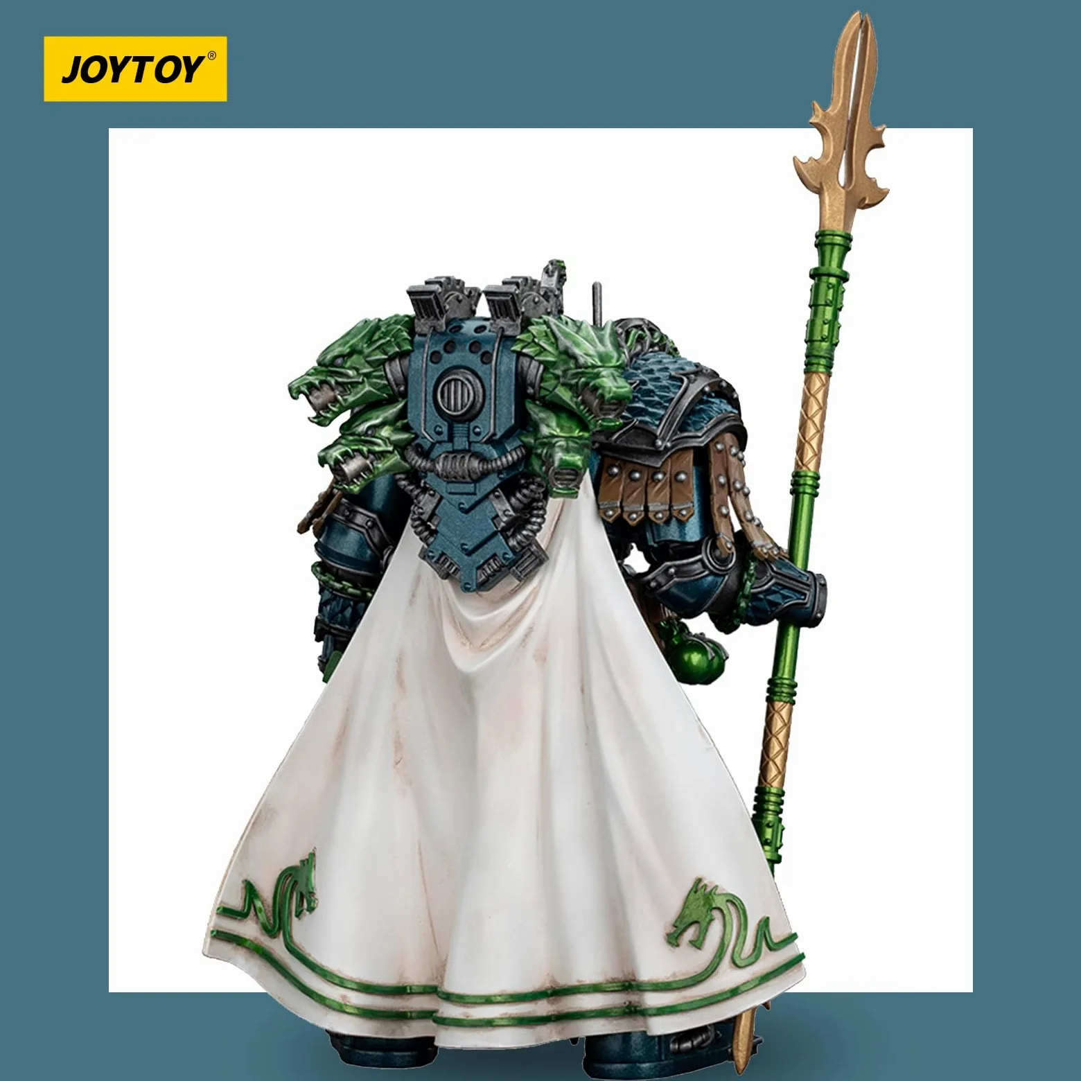 JOYTOY Warhammer 40k Alpha Legion Alpharius Primarch of the XXth Legion Figurine d'action 1/18, combinant valeur de collection et plaisir de jouer