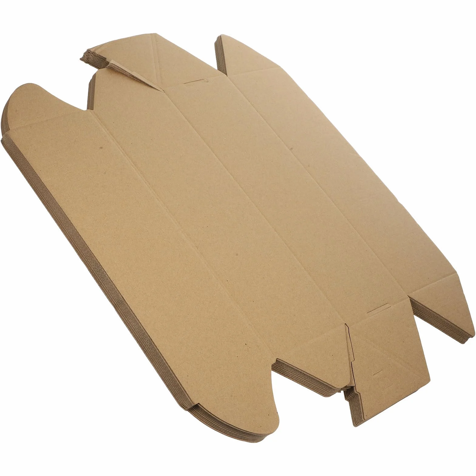 Tubes d'expédition Triangulaires en Papier Kraft Lot de 10 pour Transport et Stockage de Dessins et Affiches