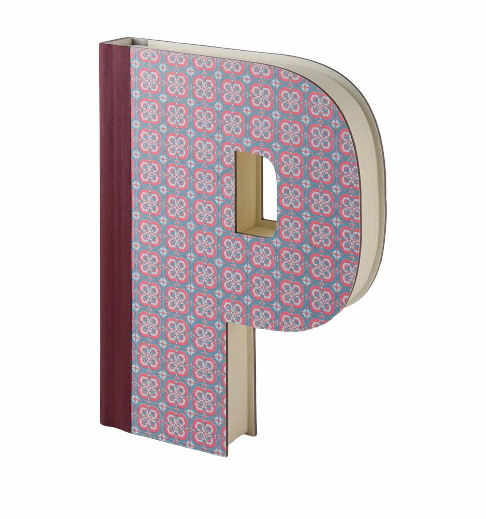 Cahier modèles assortis Lettre P