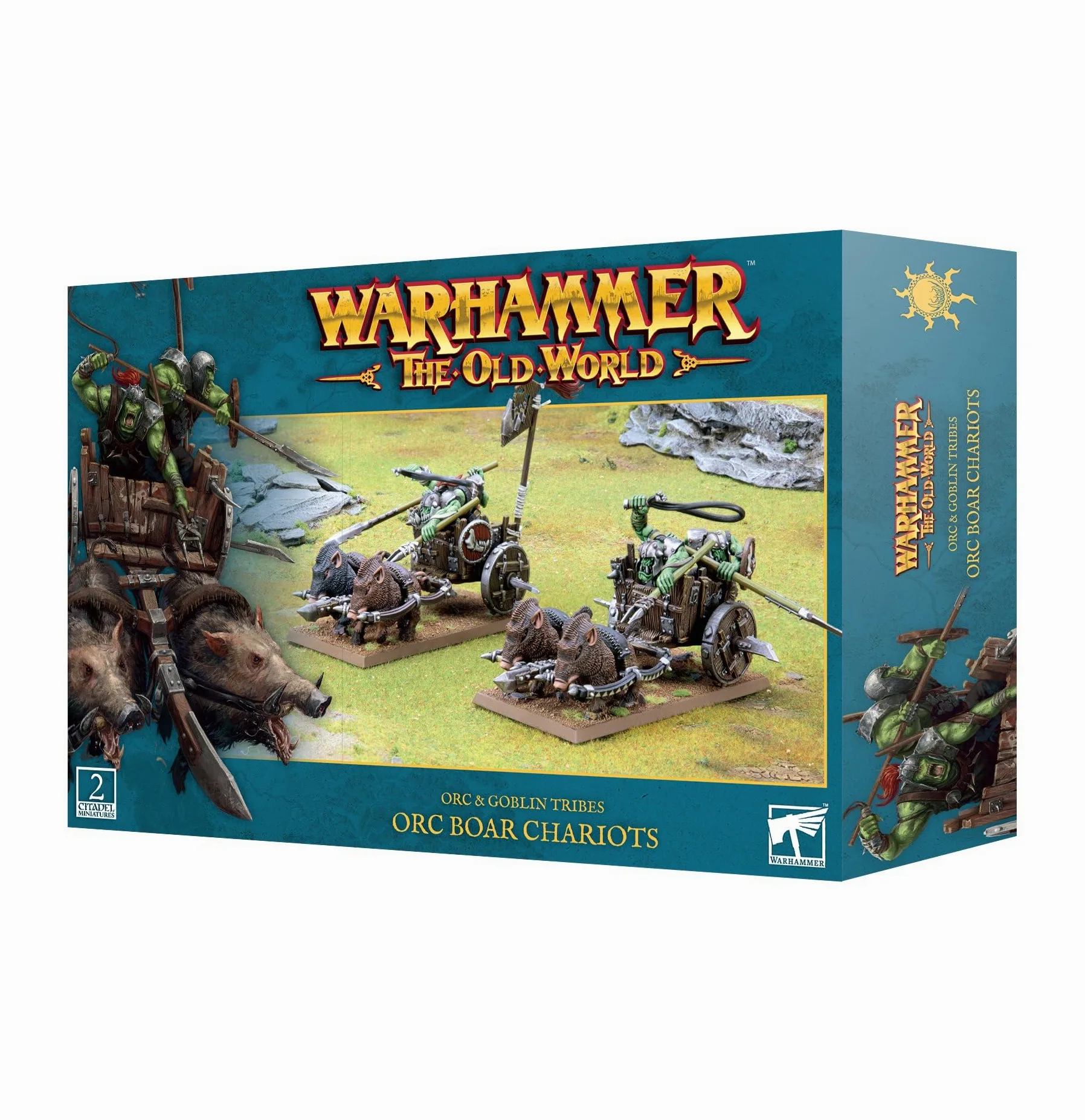 Warhammer Games Workshop The Old World Orc & Gobelins : Chariots de Sanglier 09-07
