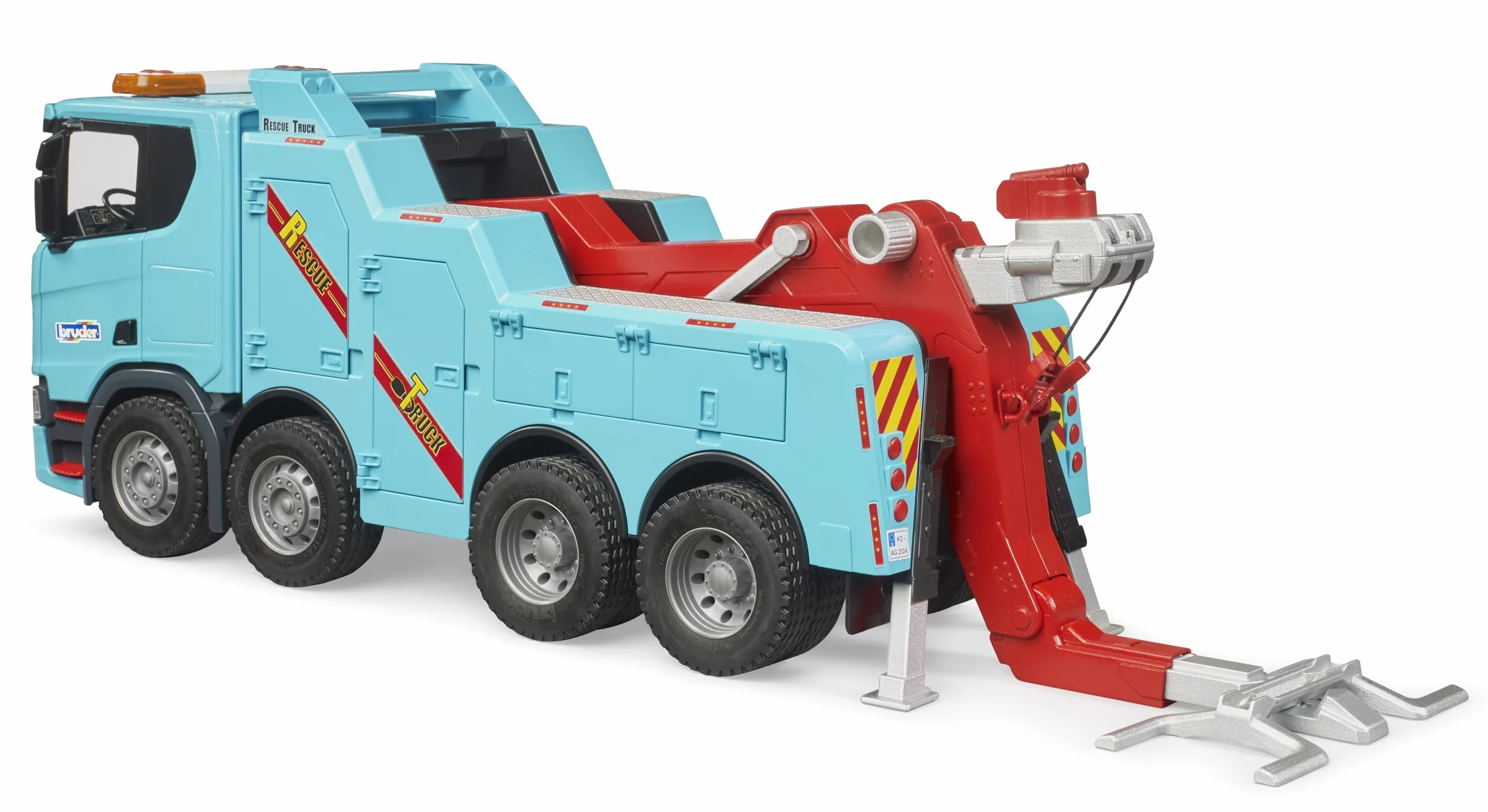 Bruder 03553 Scania Super 560R Camion de dépannage avec Module lumière et Son - 1:16