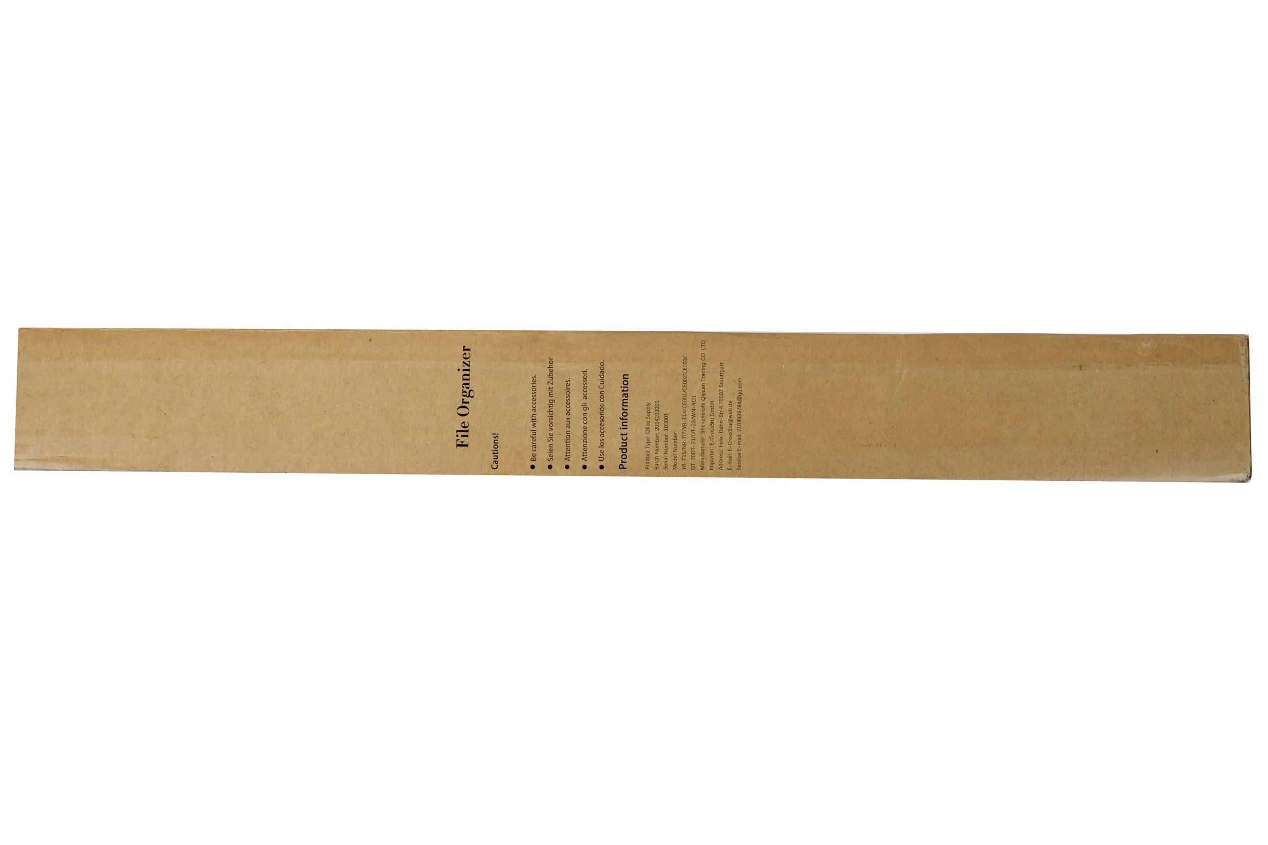 Bac à Courrier Empilable 7 Niveaux, Organisateur de Bureau A4 Bois Plastique Blanc