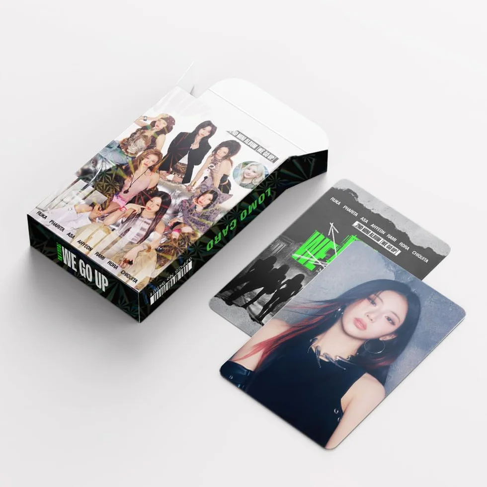 Cartes photo BABYMONSTER BM PSYCHO, 60 cartes et 32 autocollants, pour fans