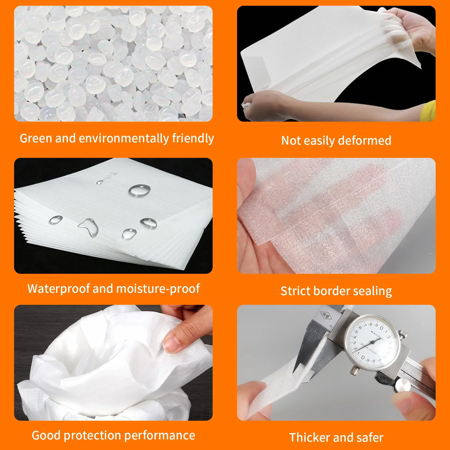 Papier Bulle Déménagement Carton Feuilles Mousse avec Étiquettes Vaisselle Plats Assiettes Verres Emballage 30cm x 20m