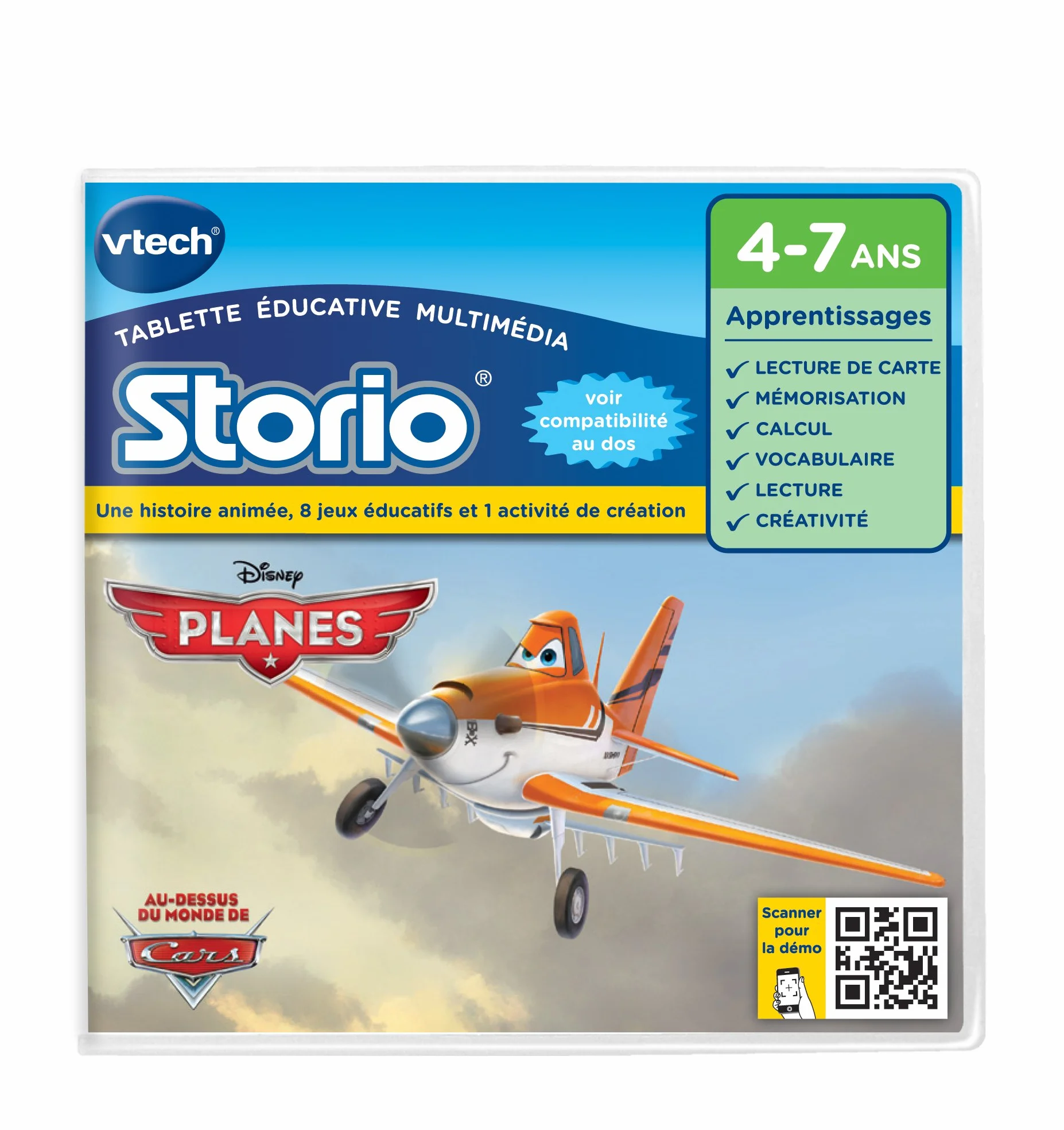 Vtech Storio 2 Jeu éducatif Planes