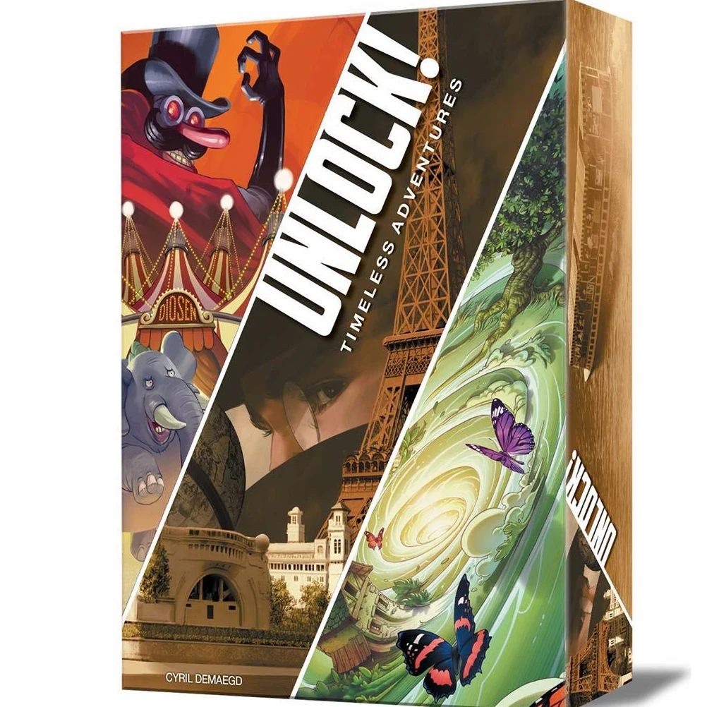 Unbox Now - Unlock ! Timeless Adventures - Jeu de société en espagnol