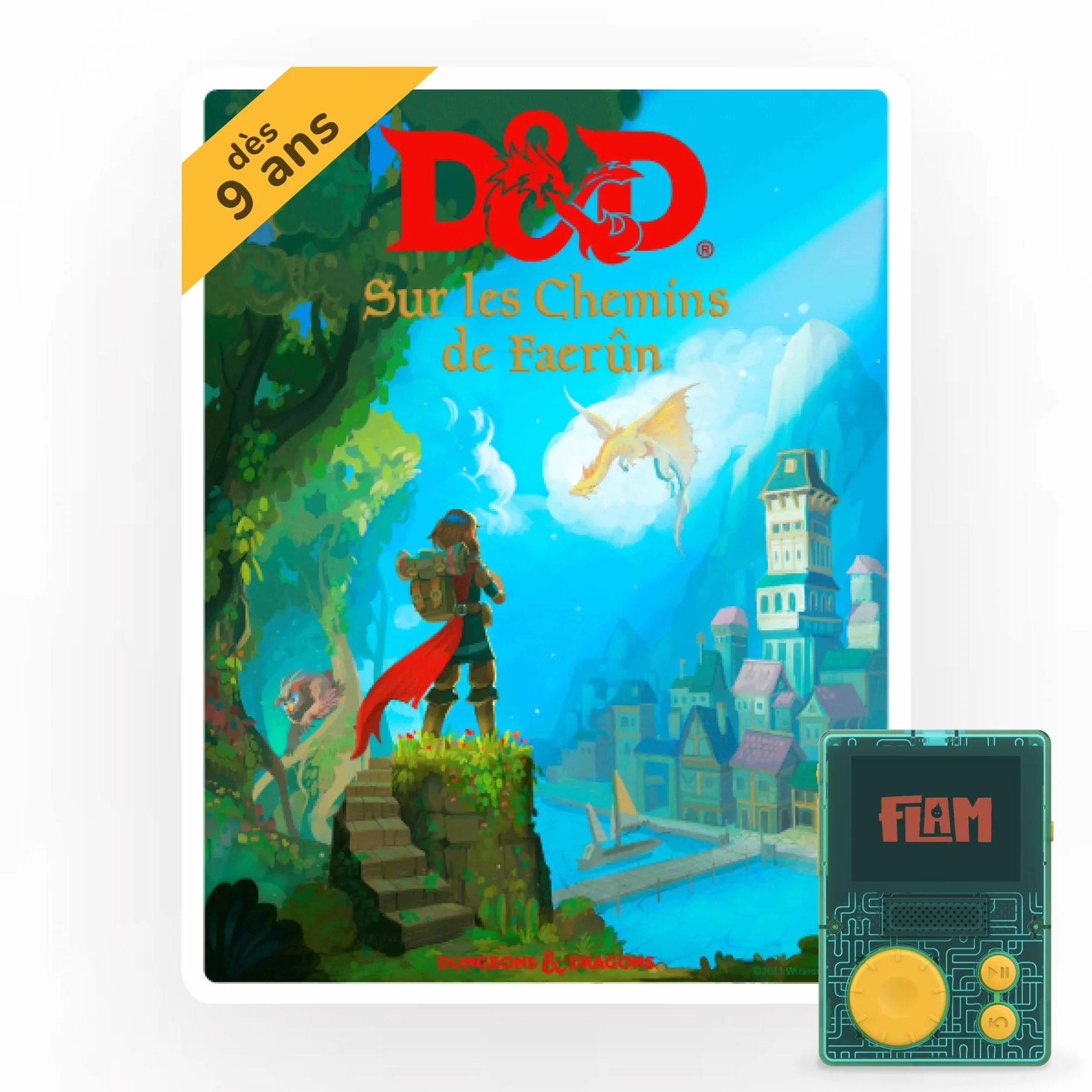 Lunii Livre Audio interactif Donjons & Dragons sur Les chemins de Faerûn français durée 2h30 FLAM dès 9 Ans