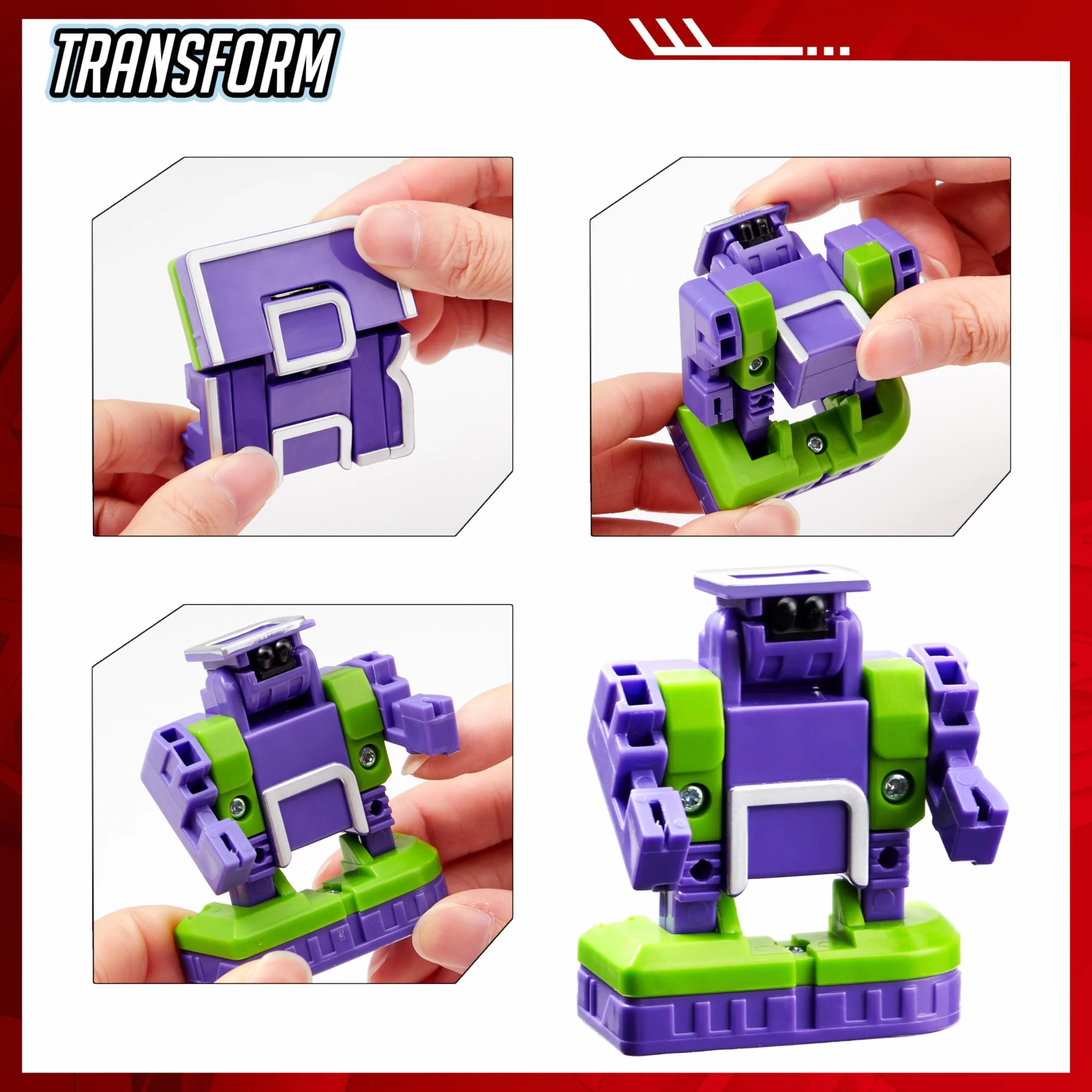 JOYIN Alphabet Robot Action Figure Jouets ABC Apprentissage Éducatif pour Enfants