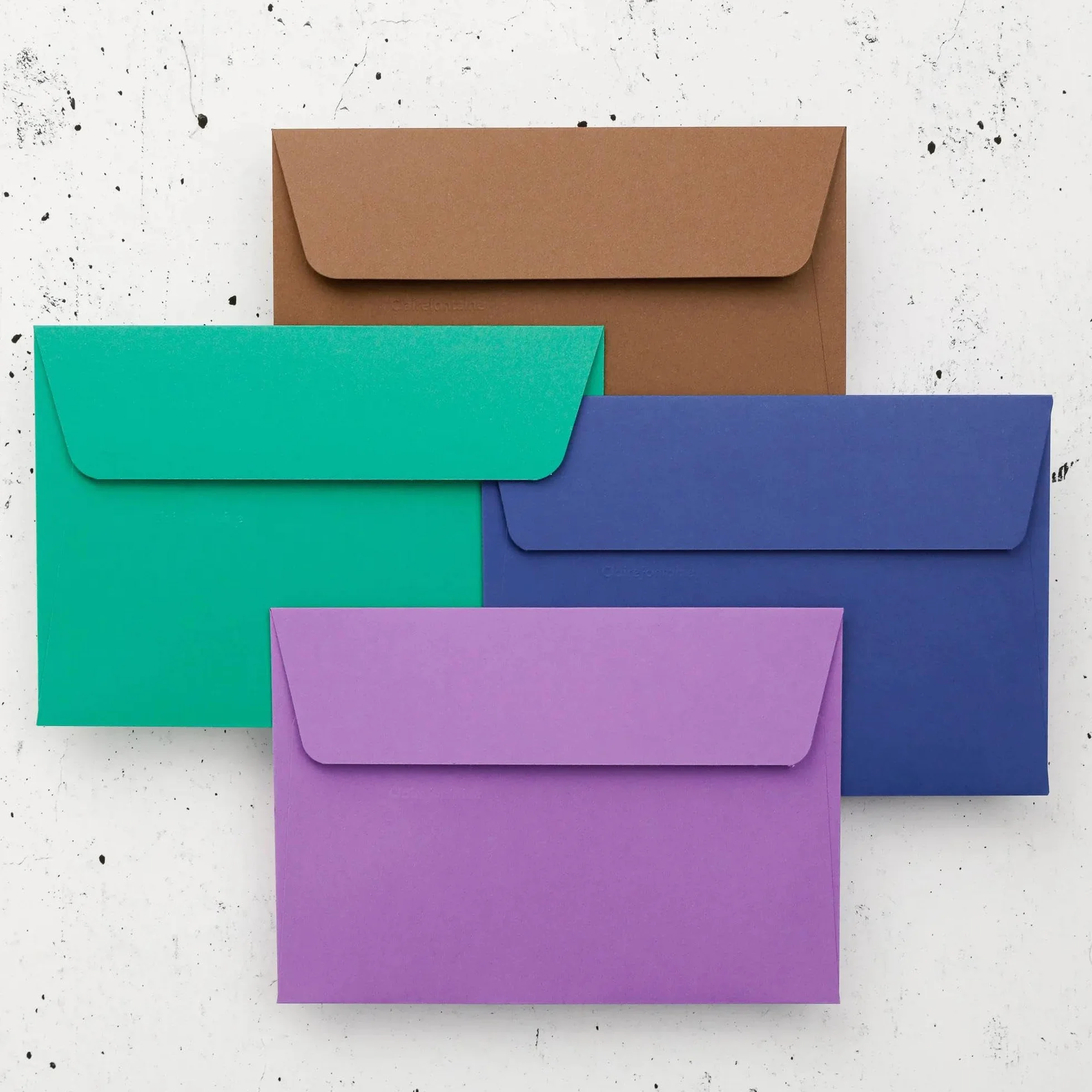 Clairefontaine Enveloppes C6 Bleu nuit 120g Auto-Adhésives Lot 20 – Format standard 11,4 x 16,2 cm