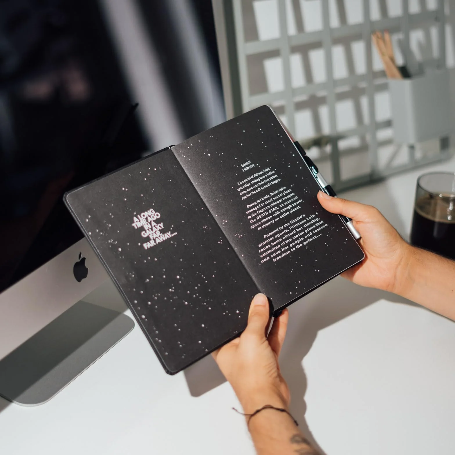 Carnet de notes Star Wars Dark Vador A5 Pointillé avec Stylo