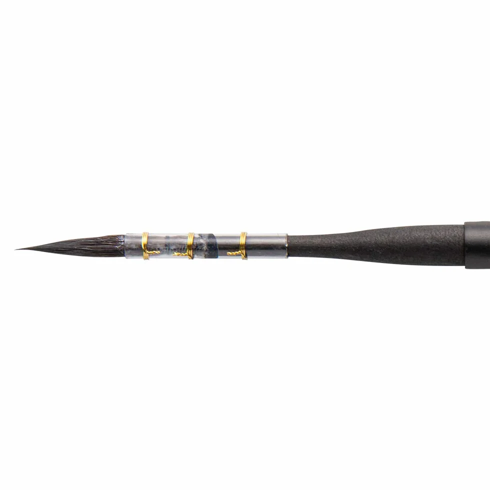Pinceau à aquarelle synthétique rétractable Tintoretto Feltracco série 1337 rond taille 2