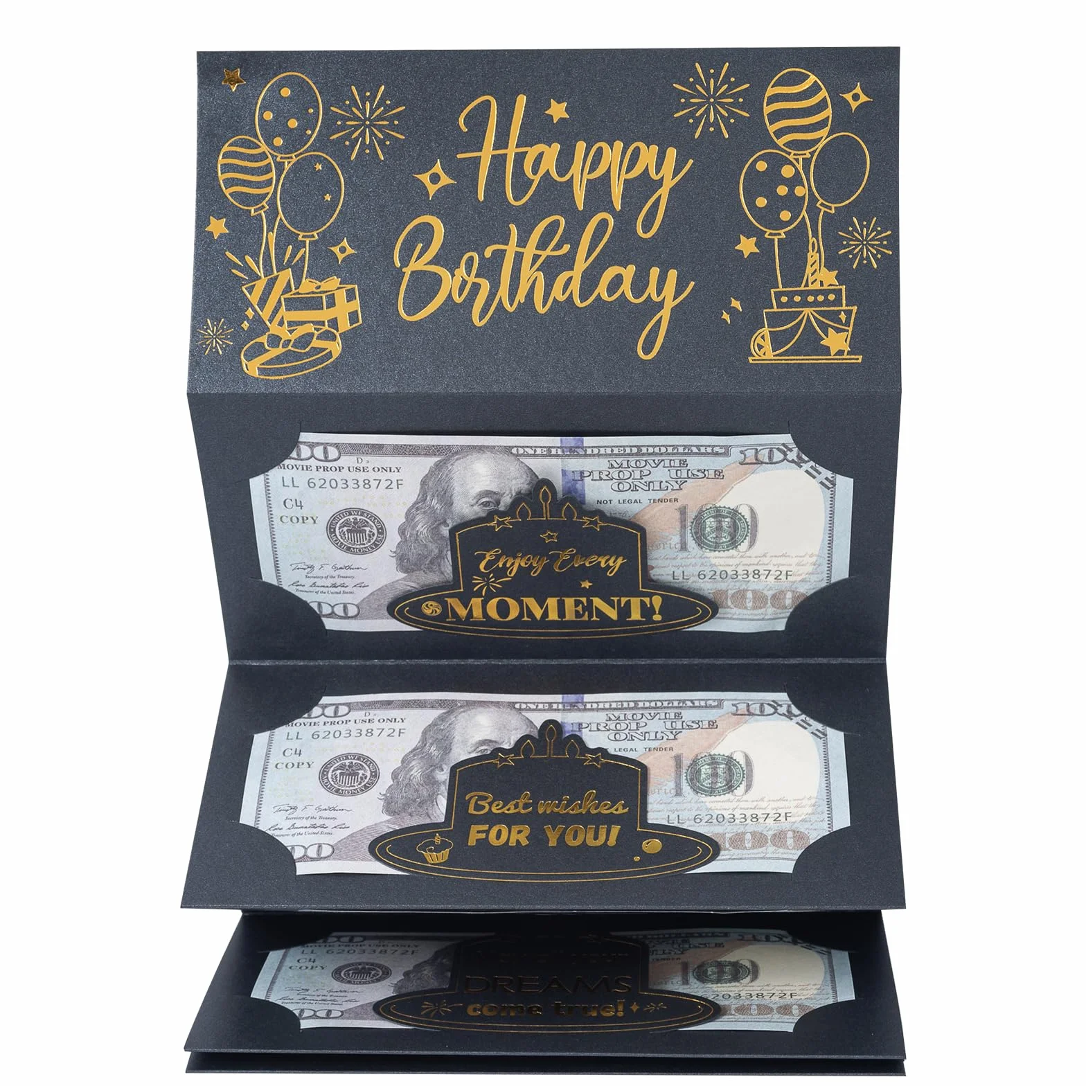 Anniversaire Carte Cadeau Cash Enveloppe Hommes Femmes Enfants