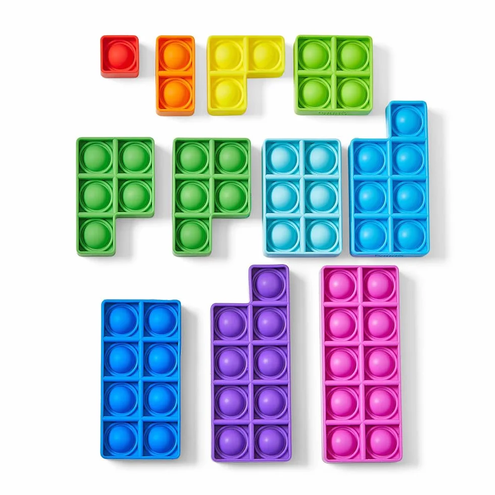 Learning Resources Popper Sensoriel à Bulles pour la Numératie Précoce, Jouet Multisensoriel de Compter, Addition et Soustraction, Cadeau 3-5 Ans