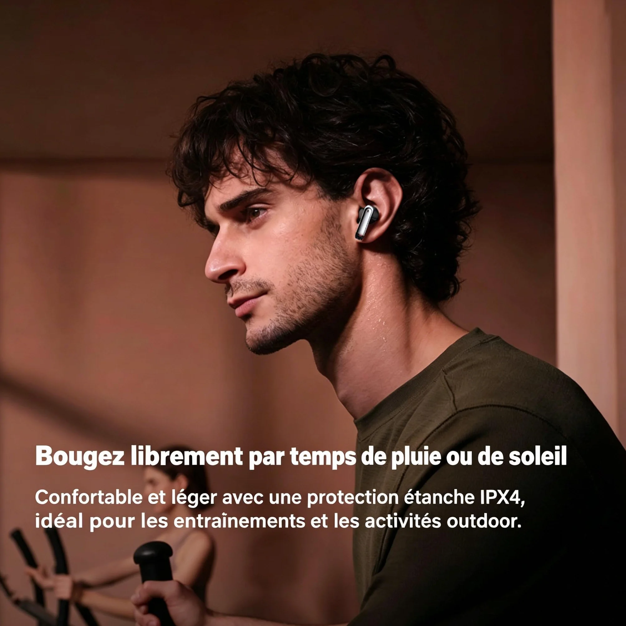 Ecouteur Traducteur Instantané 165 Langues Bluetooth 6.0 Écran Tactile 7 Modes Autonomie 60 h Noir