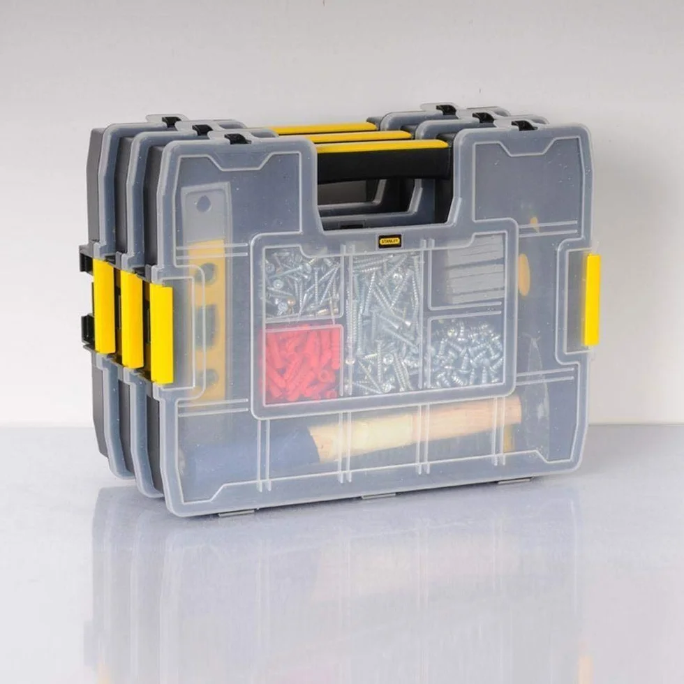 Stanley 1-97-483 Organiseur à Intercalaires mobile 37,5 x 6,7 x 29,2 cm Noir/Jaune