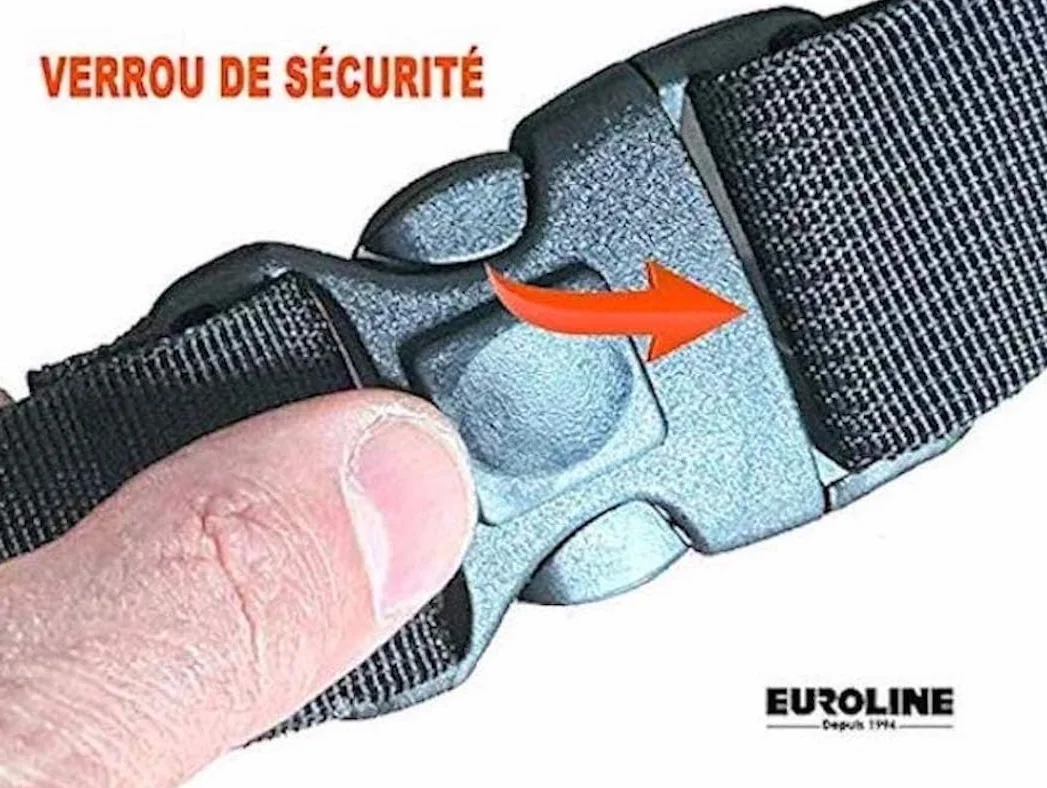Sacoche Pro pièces et Billets avec monnayeur Euro intégré EUROLINE