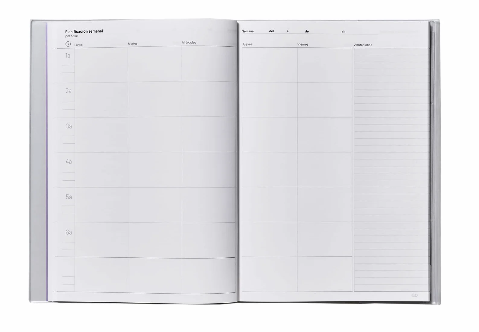 ADDITIO Cahier de programmation enseignants A4 Espagnol Rouge