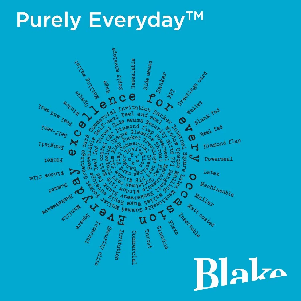 Blake Purely Everyday Enveloppes Auto-adhésives Format C4 324 x 229 mm 90 g/m² Lot de 100