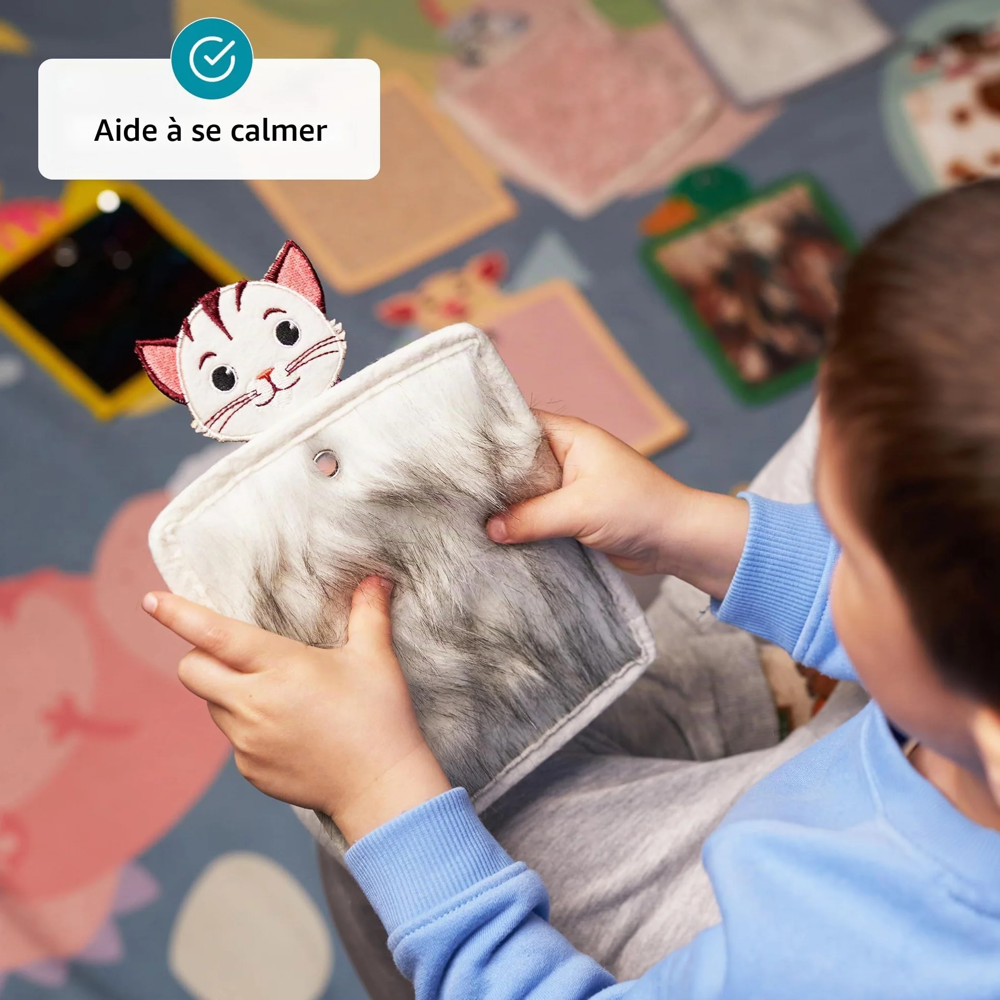 Tapis Sensoriel Texture Enfants Dalle Sensorielle pour Enfants Autistes