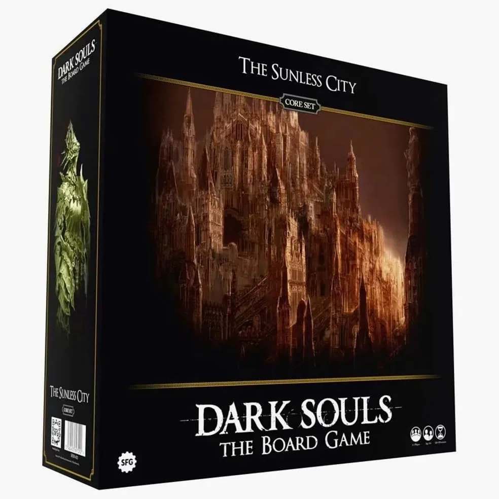 Steamforged Games | Dark Souls: The Board Game | The Sunless City |Core Set | for 1 to 3 Players Ages 14+ | Game in English