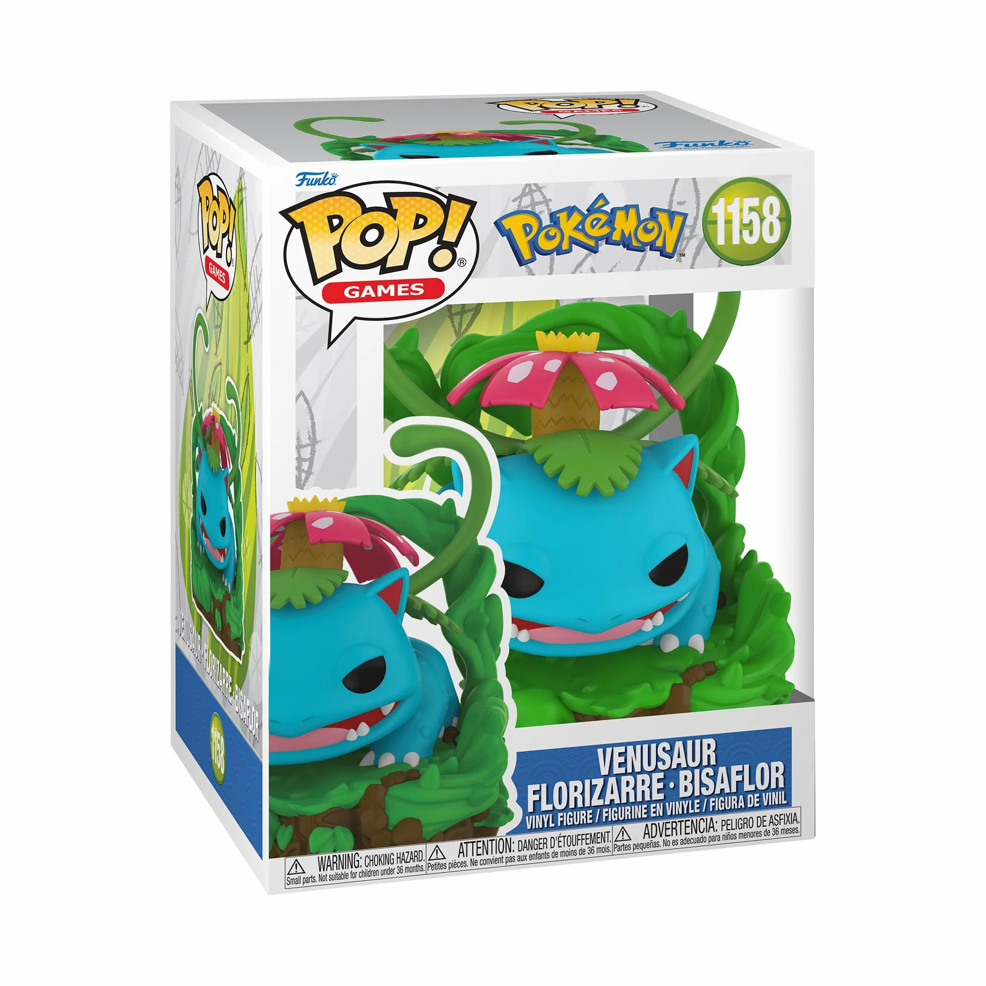 Funko Pop! Premium Pokemon Venusaur Florizarre Figurine Vinyle Collectionner Cadeau Officiel