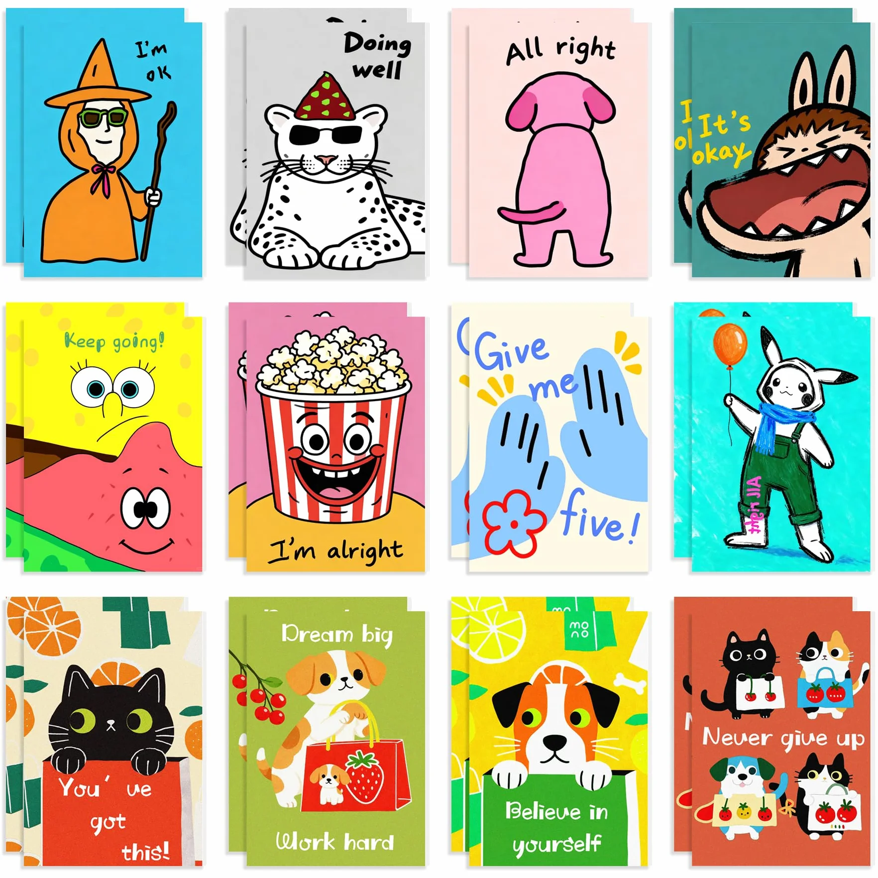 Lot de 48 mini carnets de poche 2,8 x 4 pouces pour récompenses en classe