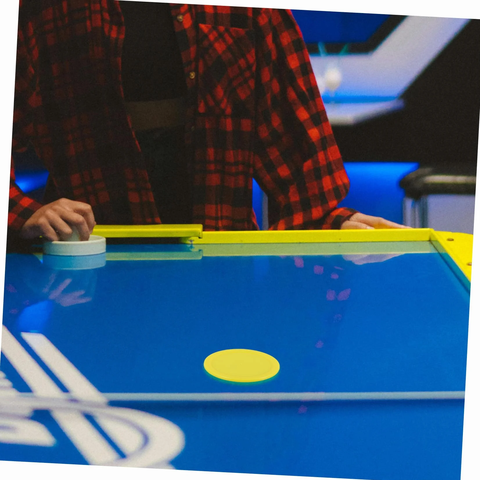 Toyvian 10 Pièces Rondelles Hockey Glace Plastique Jaune Accessoires Remplacement Table Maniabilité