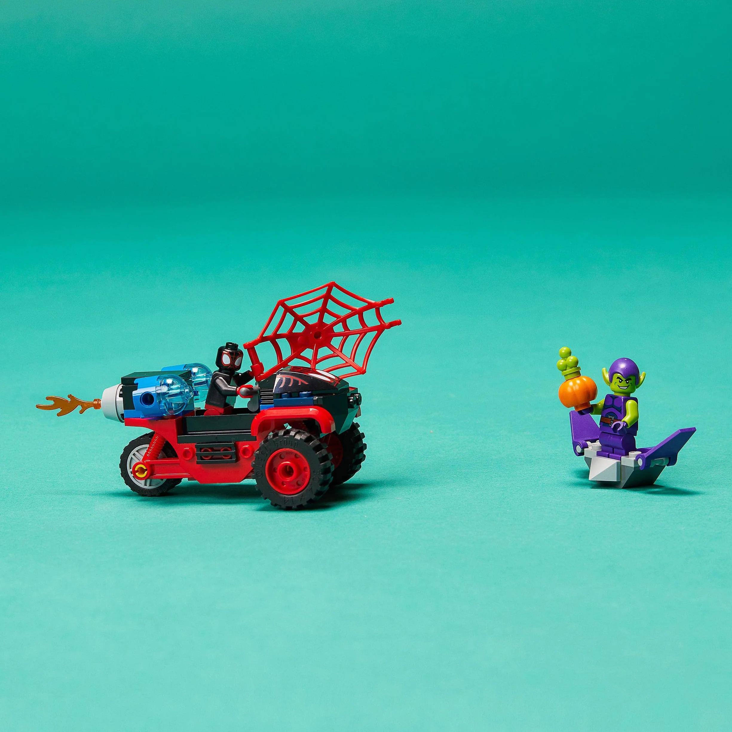 LEGO 10781 Marvel Spidey et Ses Amis Extraordinaires Miles Morales Techno-Trike Spider-Man Jouet Enfants +4 Ans