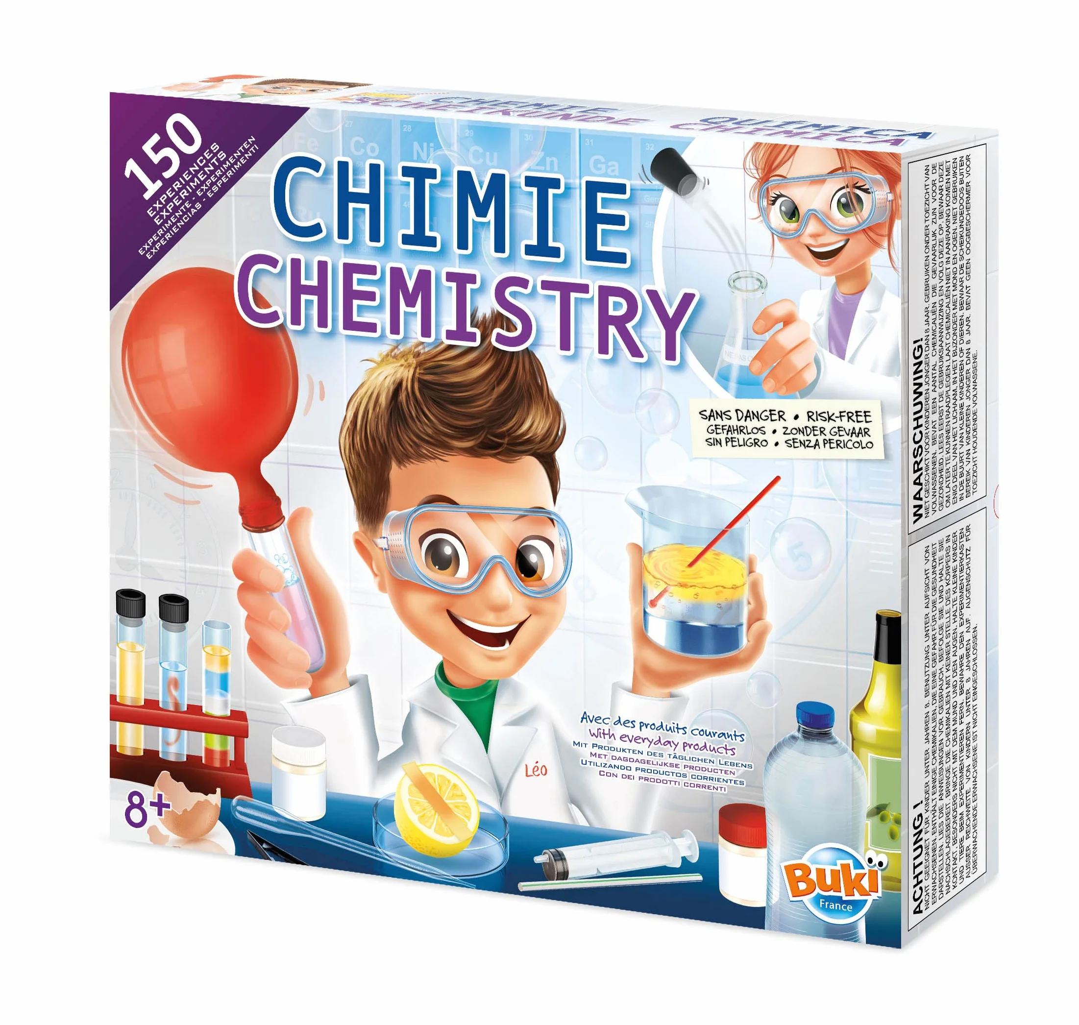Buki 8360 Chimie sans danger 150 expériences