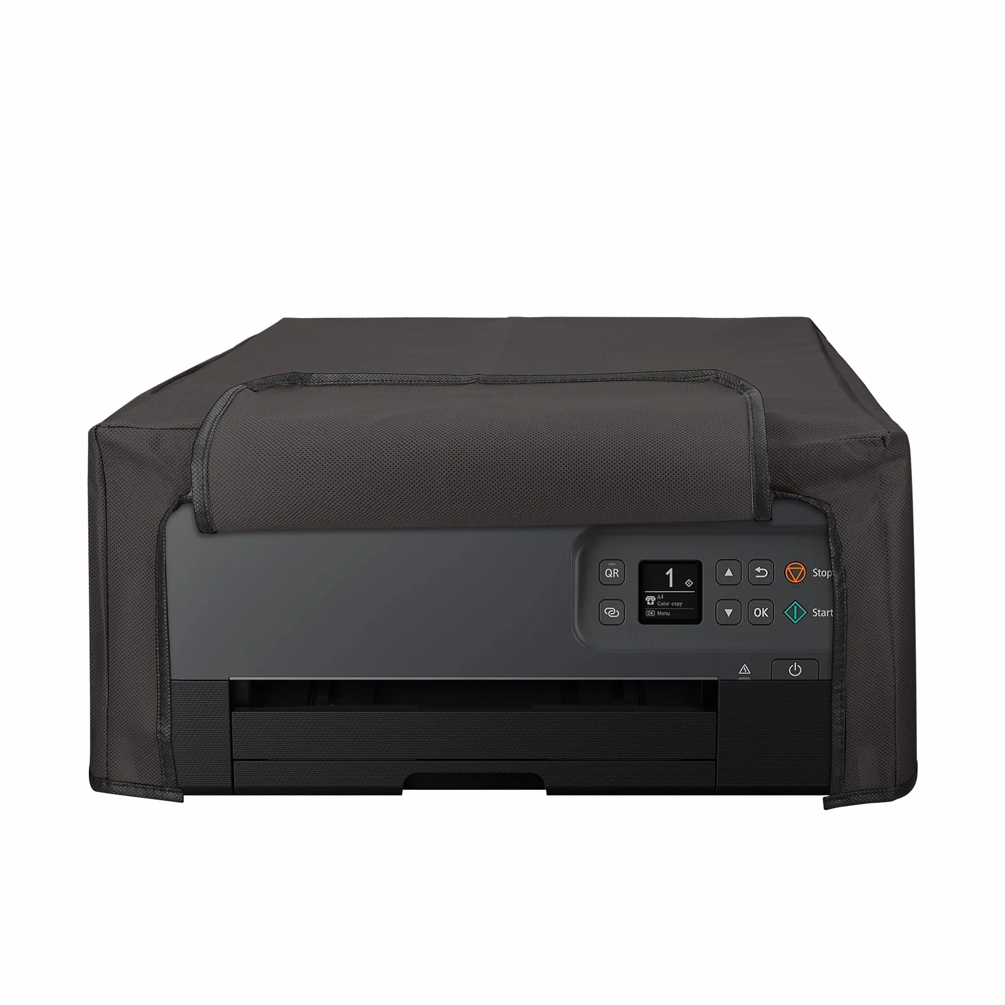 kwmobile Housse compatible Canon PIXMA TS7450i protection imprimante gris foncé