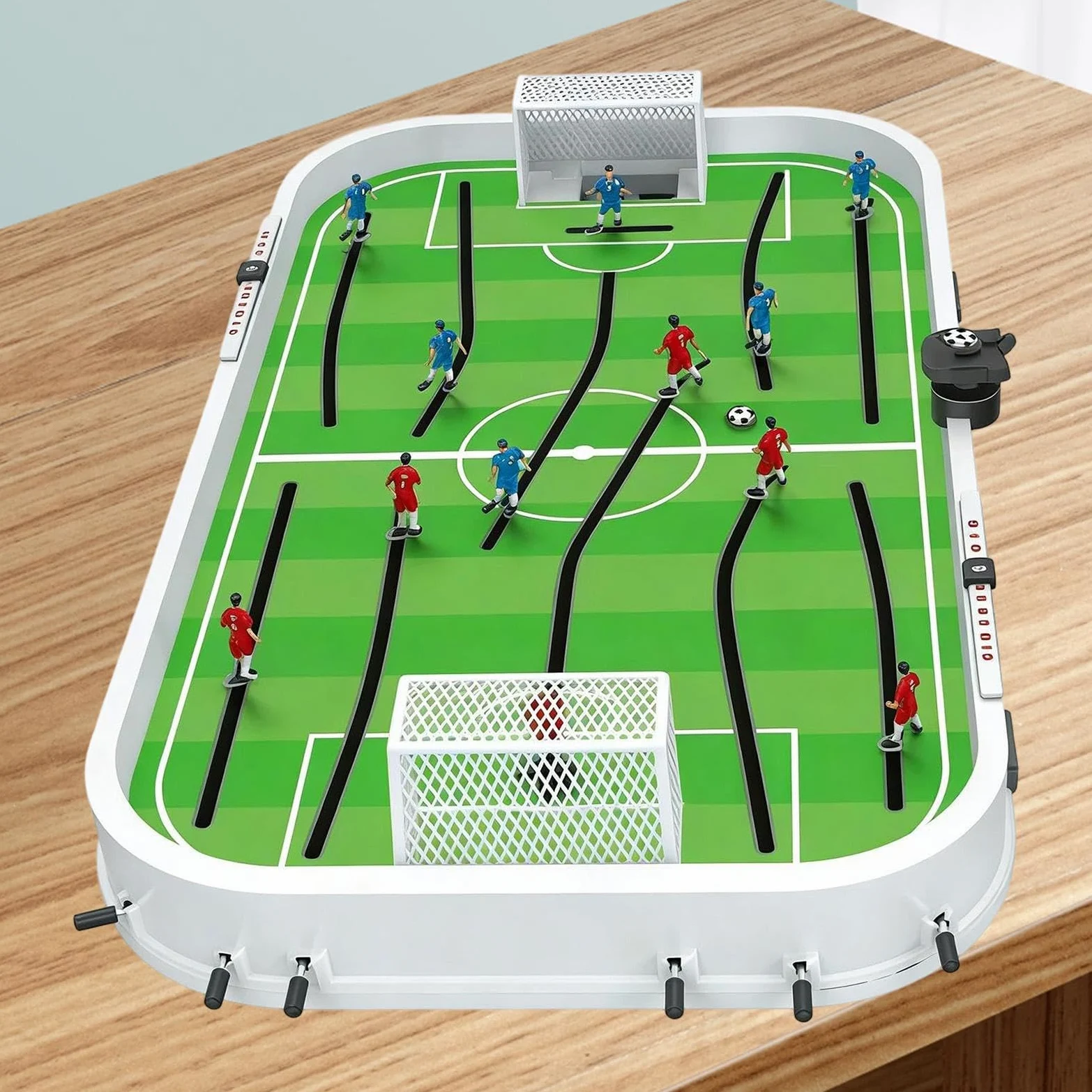 Jeu de Football de Société, Mini -Foot, Cadeau Sportif et Compétitif, Jouet de Football Interactif pour Enfants, Idéal pour Les et