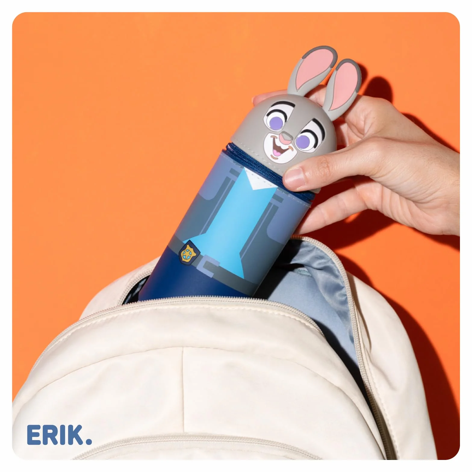 Grupo Erik Trousse Scolaire Disney Zootopia Judy Hopps Extensible Silicone Fournitures Bureau Papeterie Cadeaux