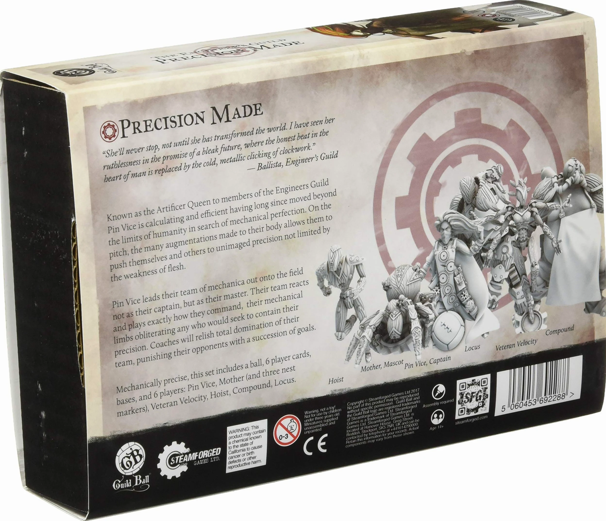 Steamforged Games Guild Ball The Engineer's Guild : Precision Made