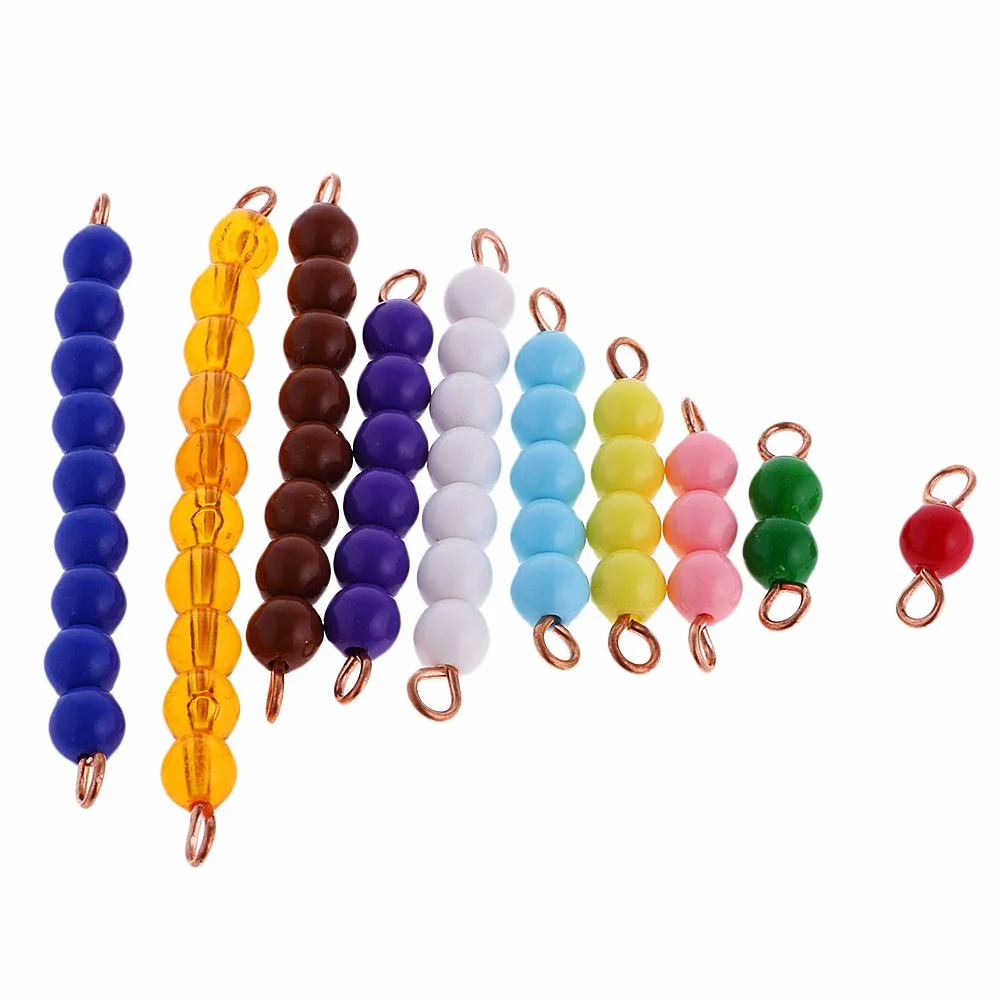 Montessori Perles Kit Jouet de Calcul Enfant Matériel Education Précoce Mathématiques
