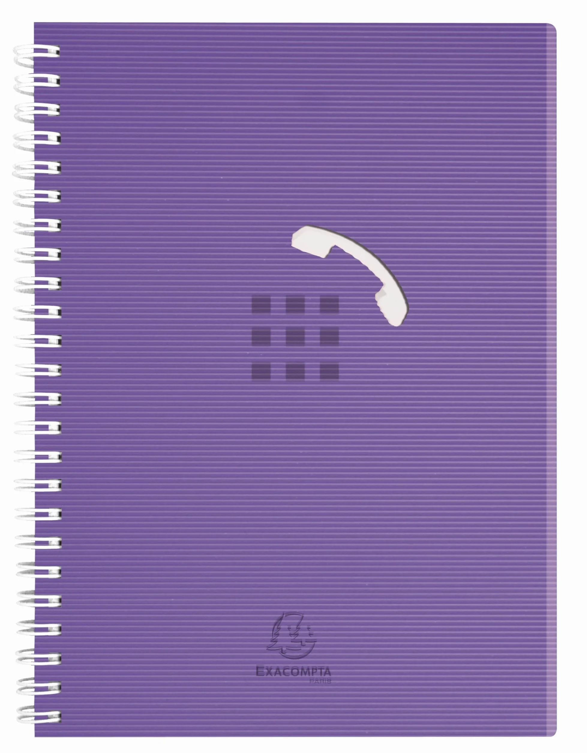Exacompta Carnet d'adresses alphabétique Linicolor 15x21cm