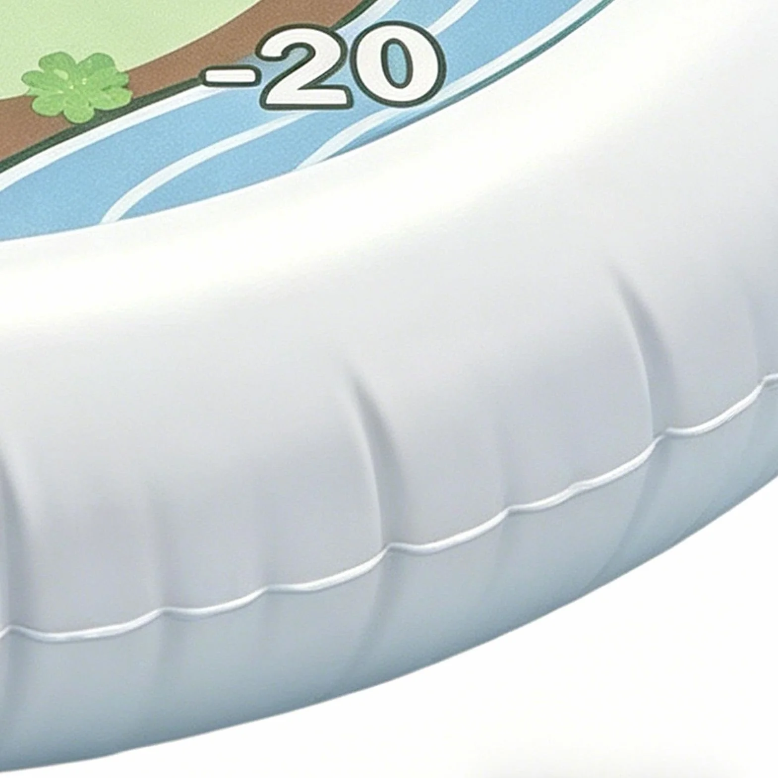 Golf De Piscine – Ensemble De Jeu D'eau Flottant Gonflable En PVC, Jouet D'activité De Sport D'été Durable